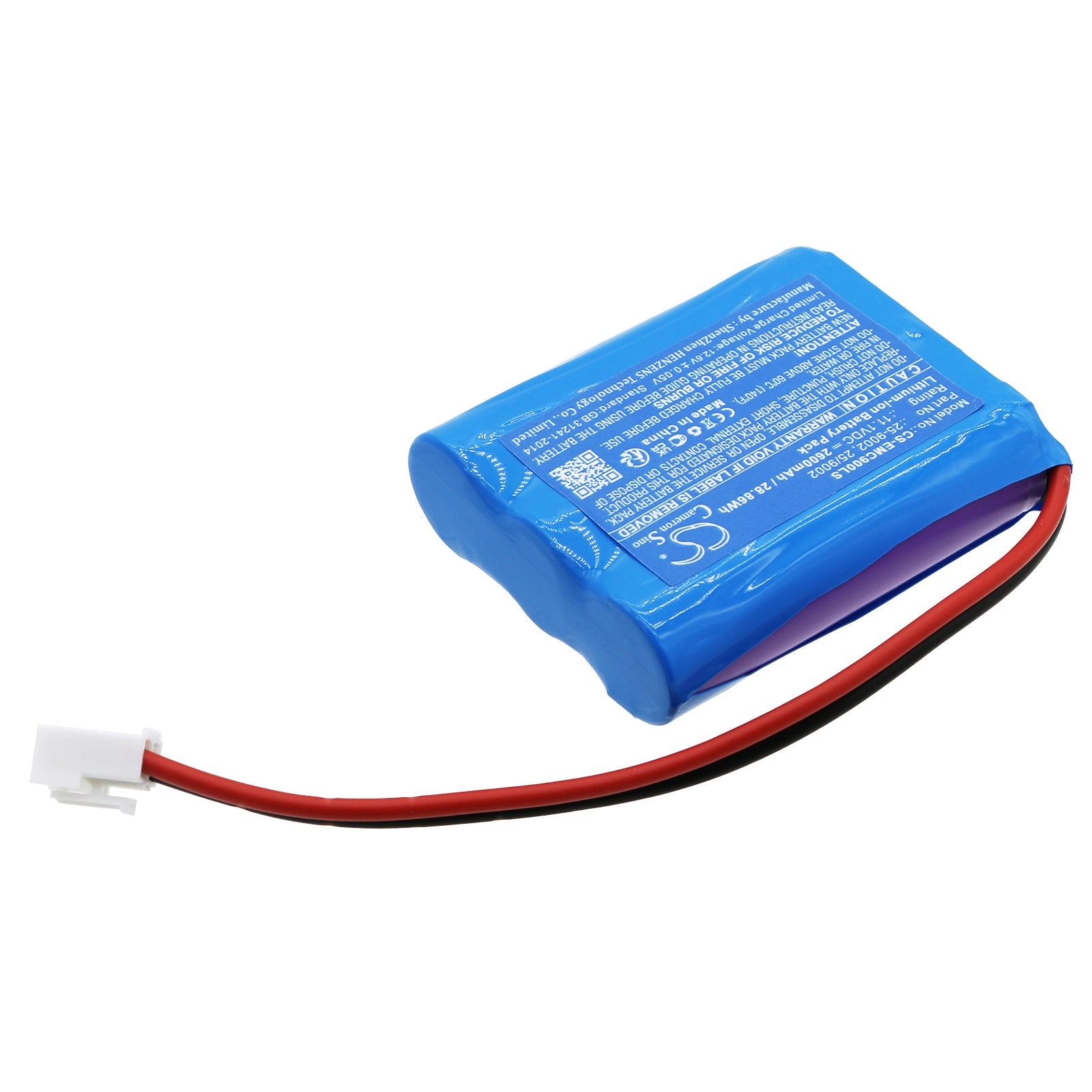 Li-ion, Emergency Lighting Battery fits Satco/nuvo Freedom Emergency Fixture ( 25, 11.1V, 2600mAh Emergency Lighting Cameron Sino Technology Limited
