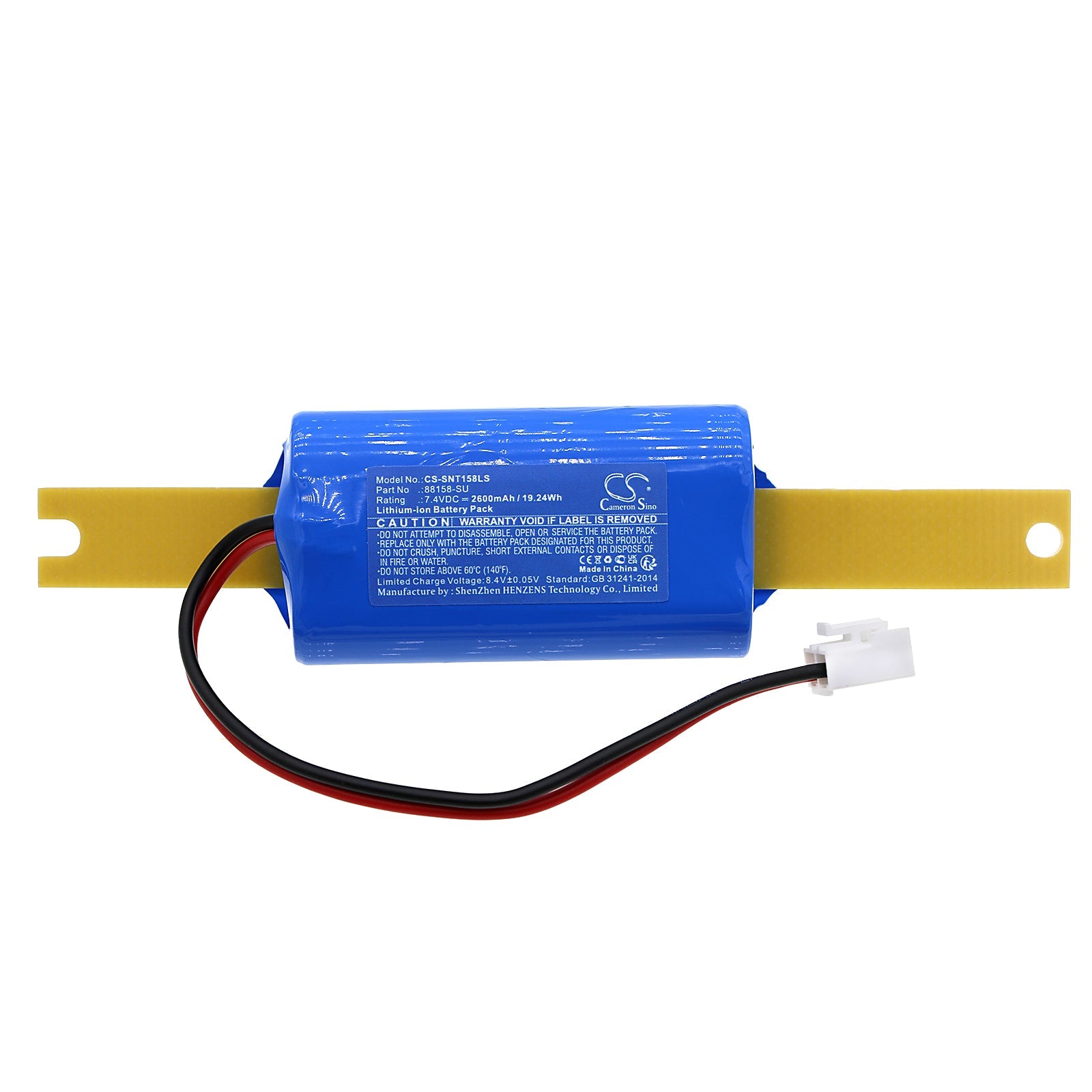 Li-ion, Emergency Lighting Battery fits Sunlite 88158-su, Led Fix Bb213 And Strip, 7.4V, 2600mAh Emergency Lighting Cameron Sino Technology Limited
