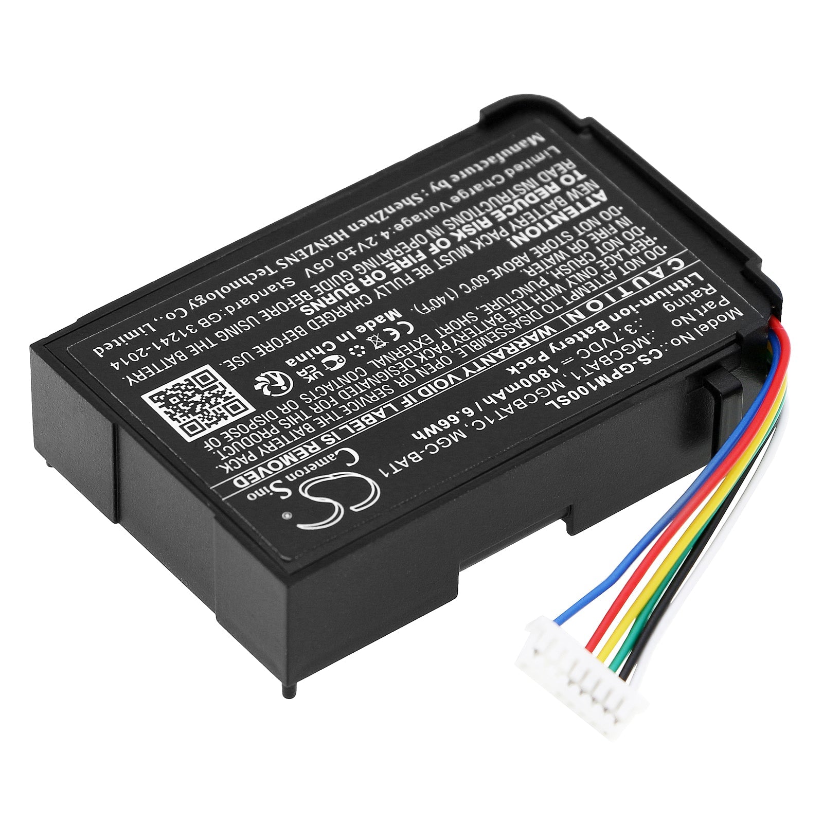 Li-ion, Equipment, Survey, Test Battery fits Gasclip Mgc, Mgc-pump Detectors, 3.7V, 1800mAh Equipment, Survey, Test Cameron Sino Technology Limited