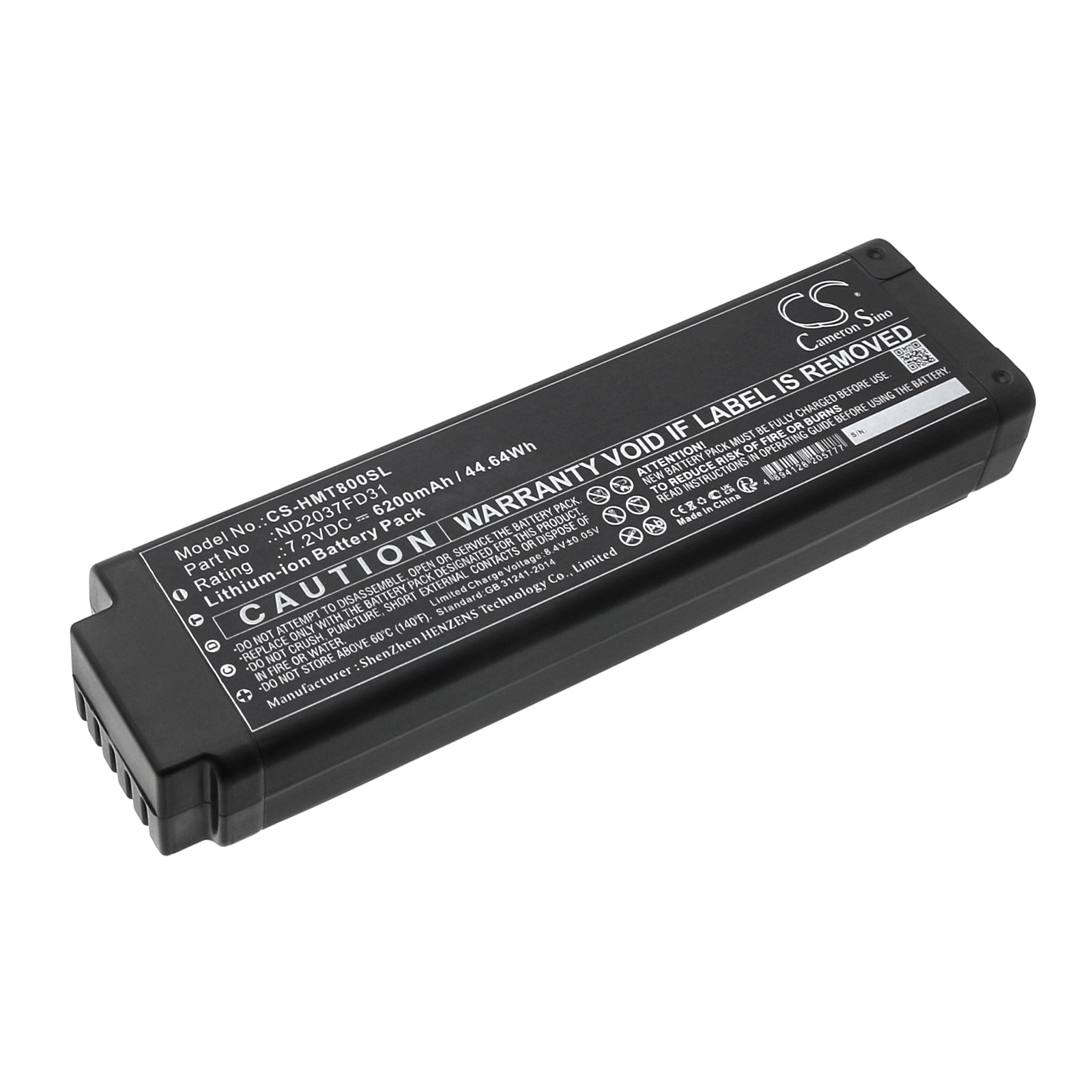 Li-ion, Equipment, Survey, Test Battery fits Hitachi X-met8000 Experte, X-met8000 Optimal, 7.2V, 6200mAh Equipment, Survey, Test Cameron Sino Technology Limited