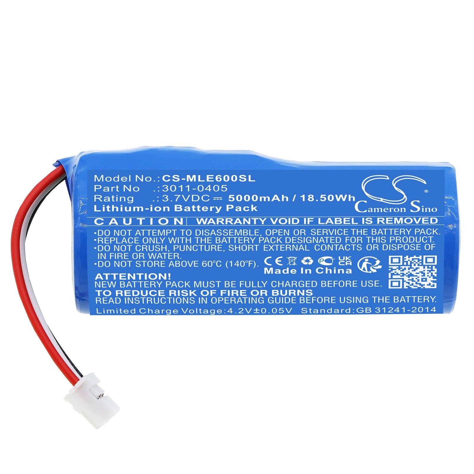 Li-ion, Equipment, Survey, Test Battery fits Minelab Equinox 600, Equinox 800, 3.7V, 5000mAh Equipment, Survey, Test Cameron Sino Technology Limited