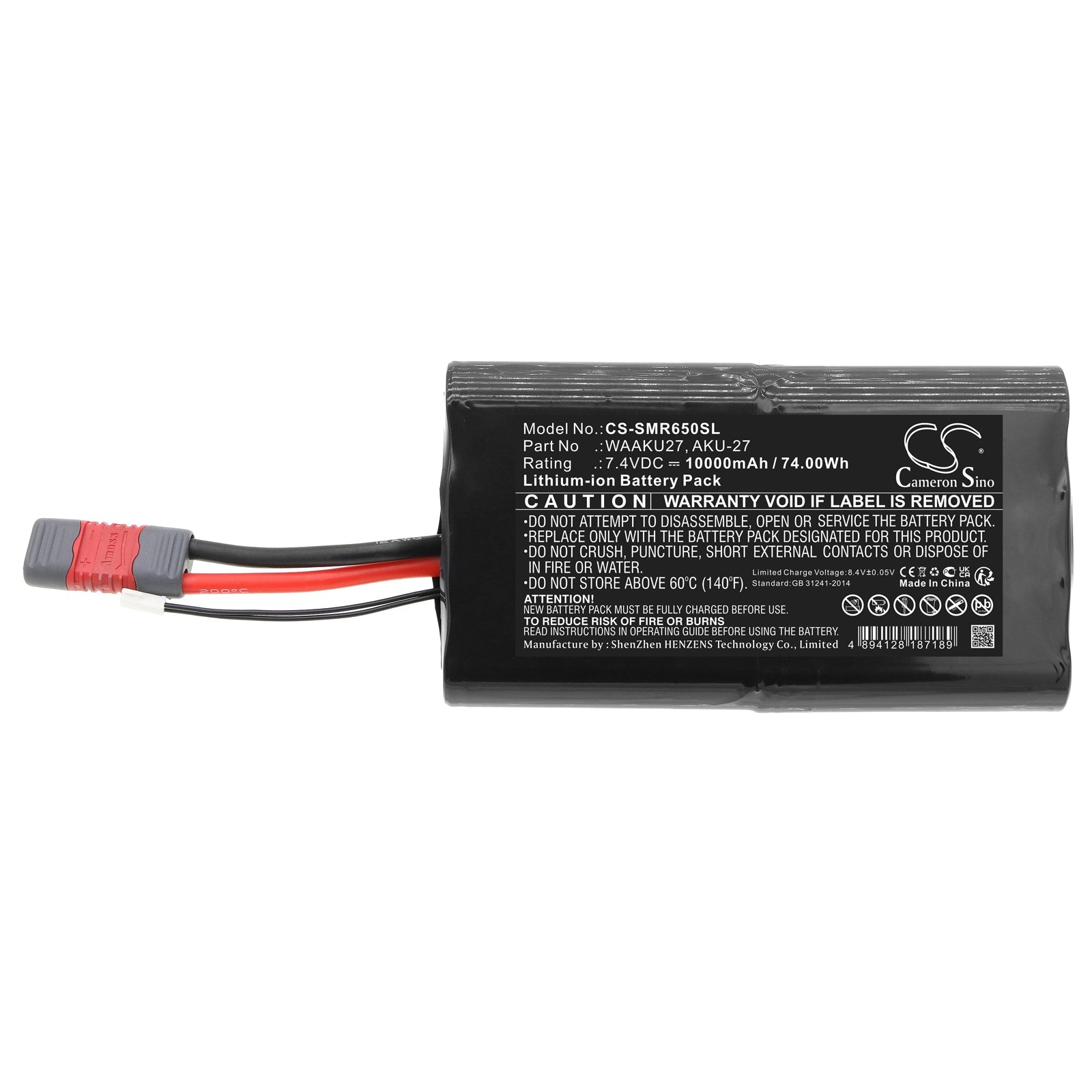 Li-ion, Equipment, Survey, Test Battery fits Sonel Mmr-650 Low Resistance Meter, 7.4V, 10000mAh Equipment, Survey, Test Cameron Sino Technology Limited