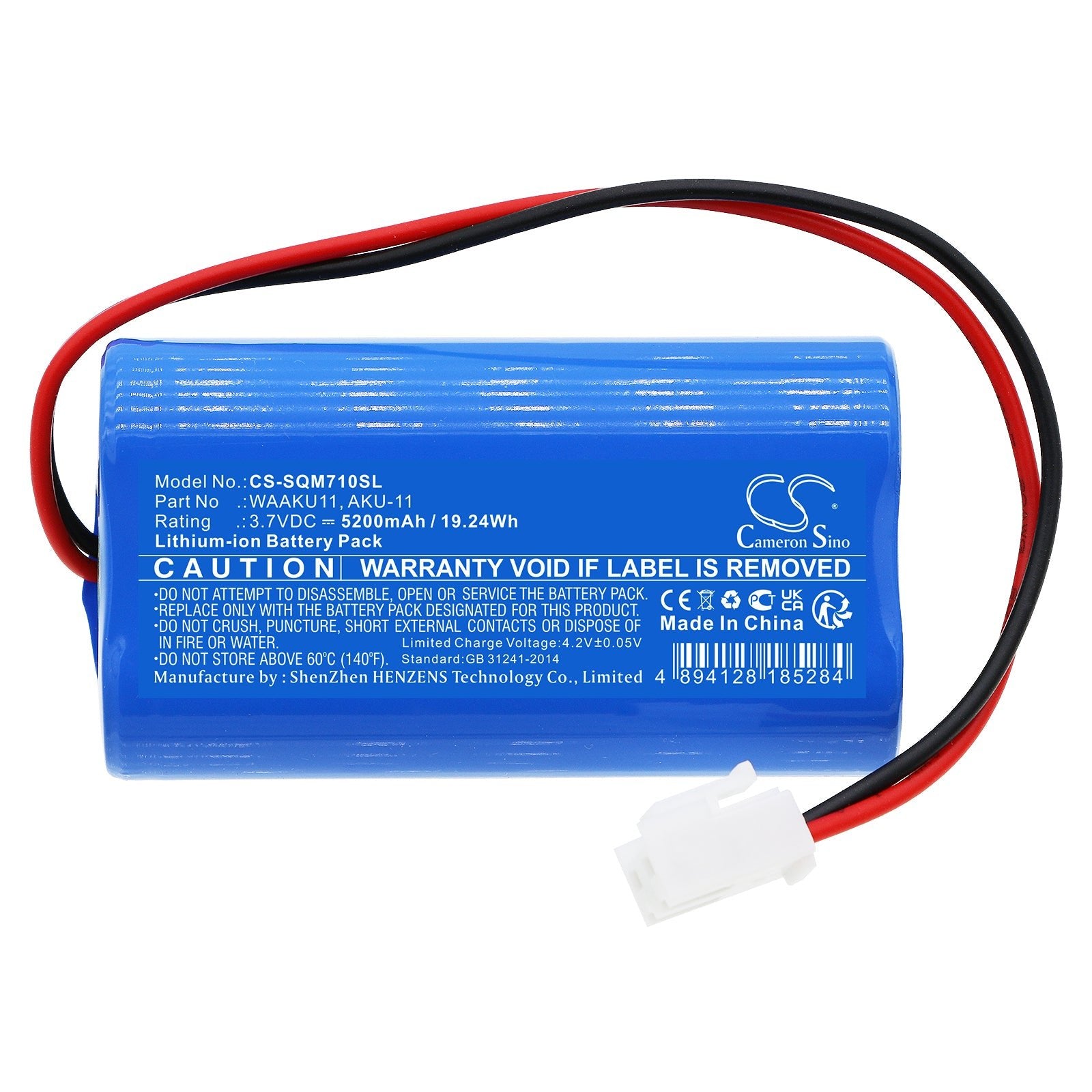 Li-ion, Equipment, Survey, Test Battery fits Sonel Pqm-700, Pqm-702, 3.7V, 5200mAh Equipment, Survey, Test Cameron Sino Technology Limited