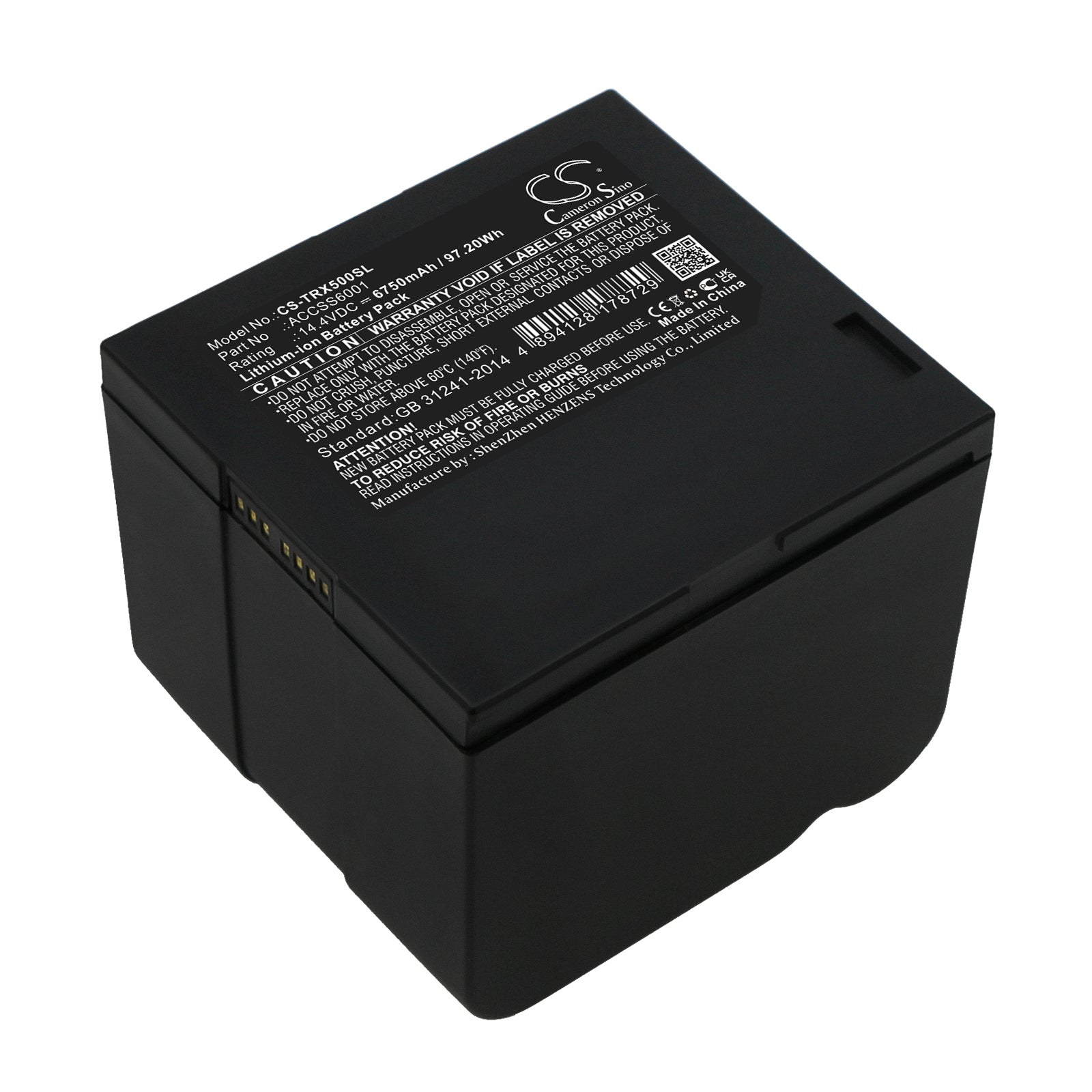 Li-ion, Equipment, Survey, Test Battery fits Trimble Tx5, Faro 3d Laser Scanner, 14.4V, 6750mAh Equipment, Survey, Test Cameron Sino Technology Limited