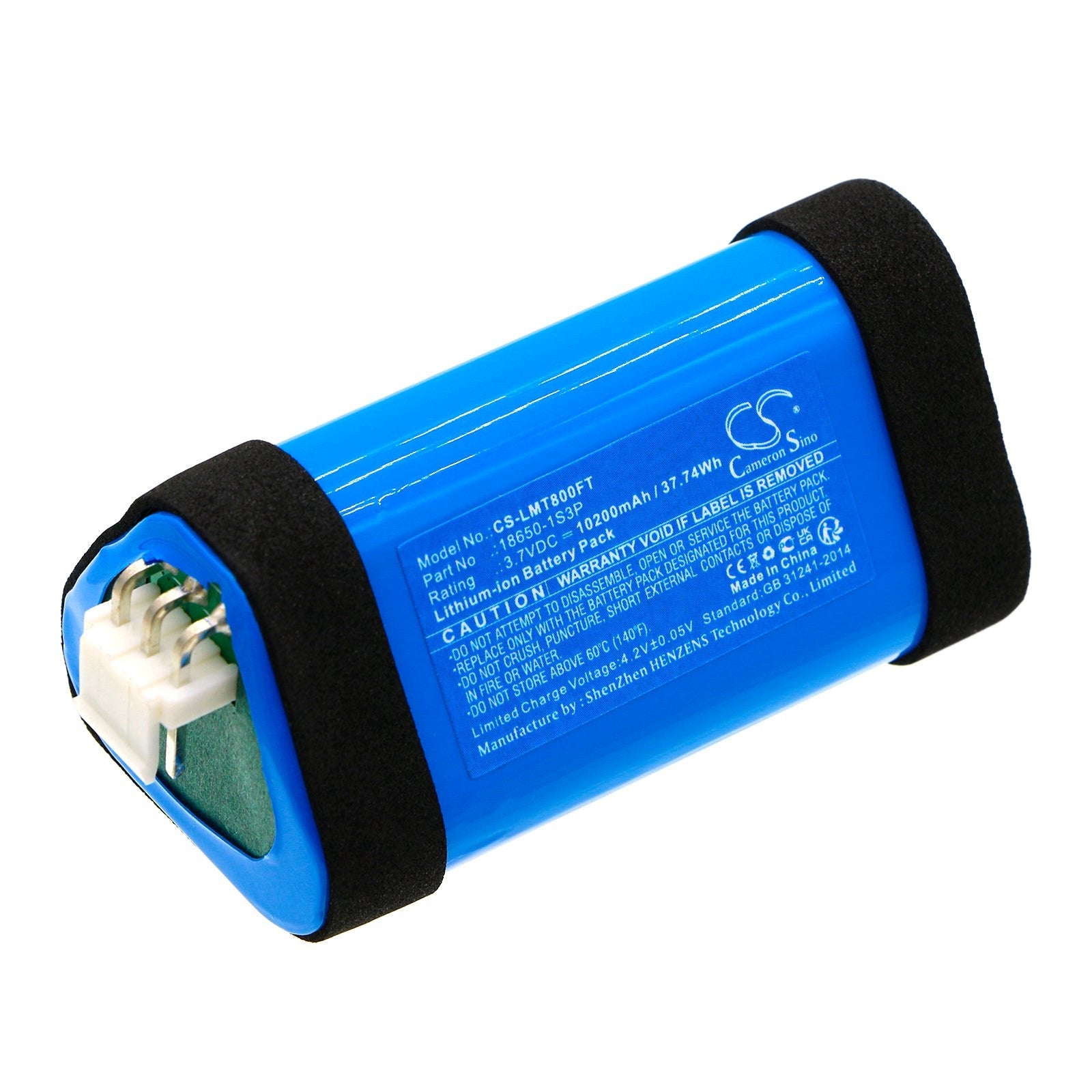 Li-ion, Flashlight Battery fits Ledlenser Mt18, 3.7V, 10200mAh Flashlight Cameron Sino Technology Limited