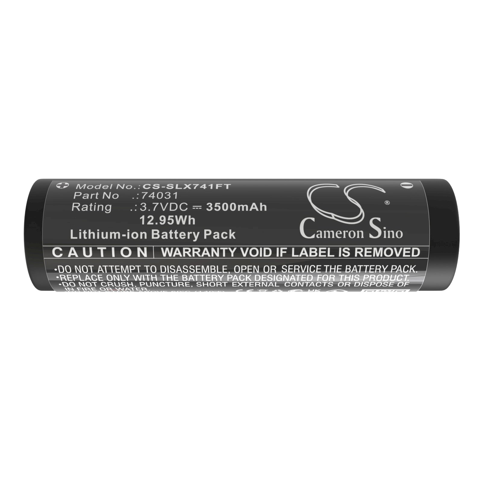 Li-ion, Flashlight Battery fits Streamlight Junior Luxeon, Protac Hl Usb, 3.7V, 3500mAh Flashlight Cameron Sino Technology Limited