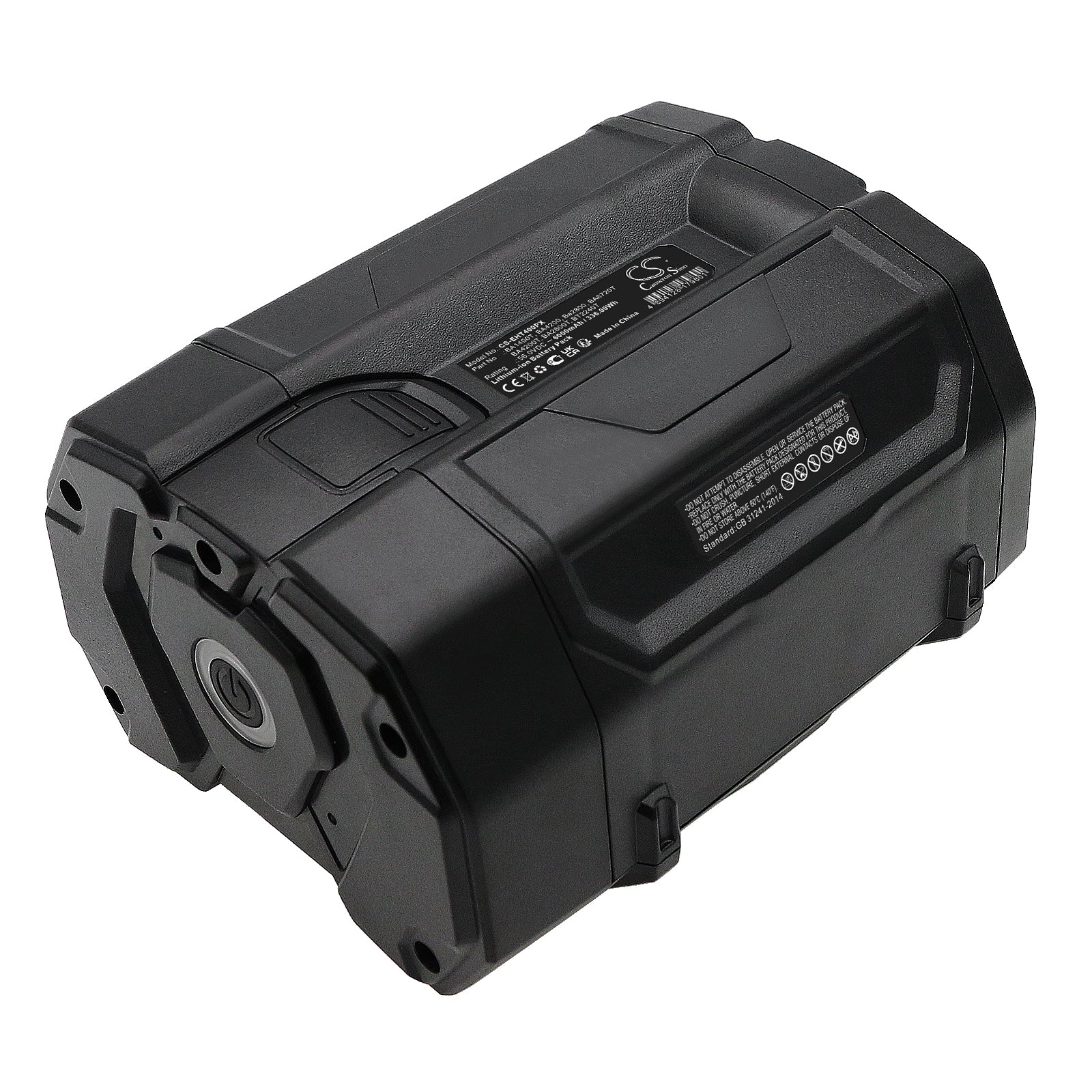 Li-ion, Gardening Tools Battery fits Ego Cs1400, Cs1403, 56.0V, 6000mAh Gardening Tools Cameron Sino Technology Limited