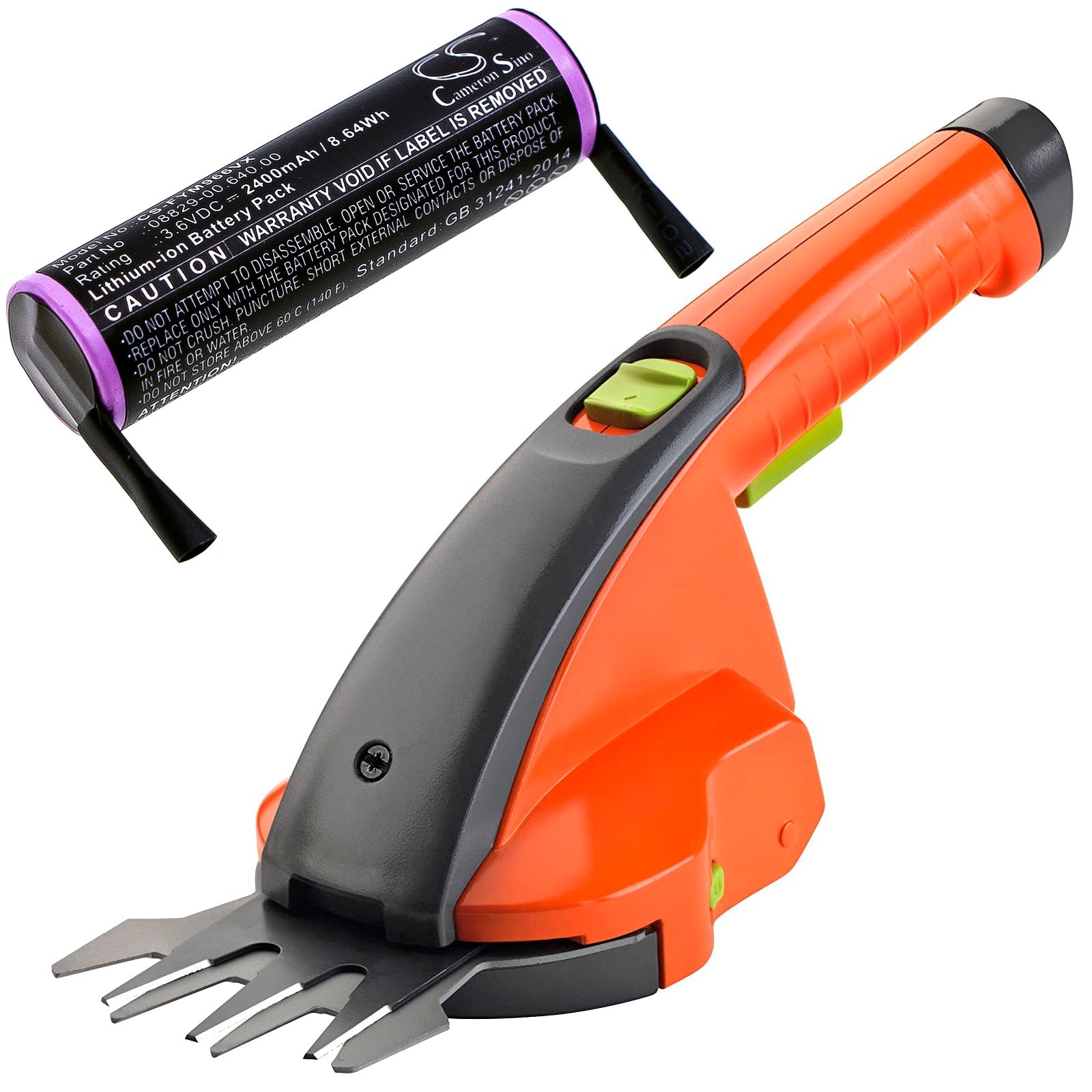 Li-ion, Gardening Tools Battery fits Flymo 9668616-01, Freestyler, 3.6V, 2400mAh Gardening Tools Cameron Sino Technology Limited