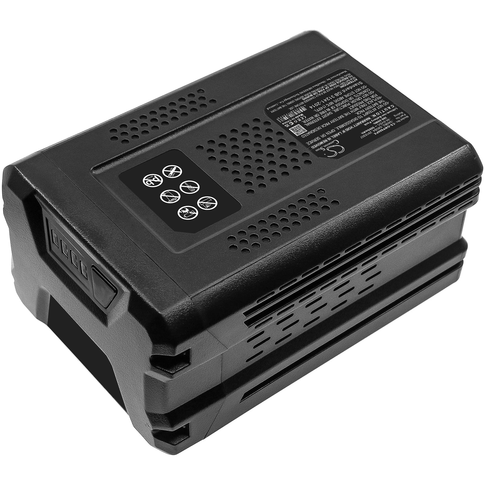 Li-ion, Gardening Tools Battery fits Greenworks Gd60ab, Gd60lt, 60.0V, 5000mAh Gardening Tools Cameron Sino Technology Limited