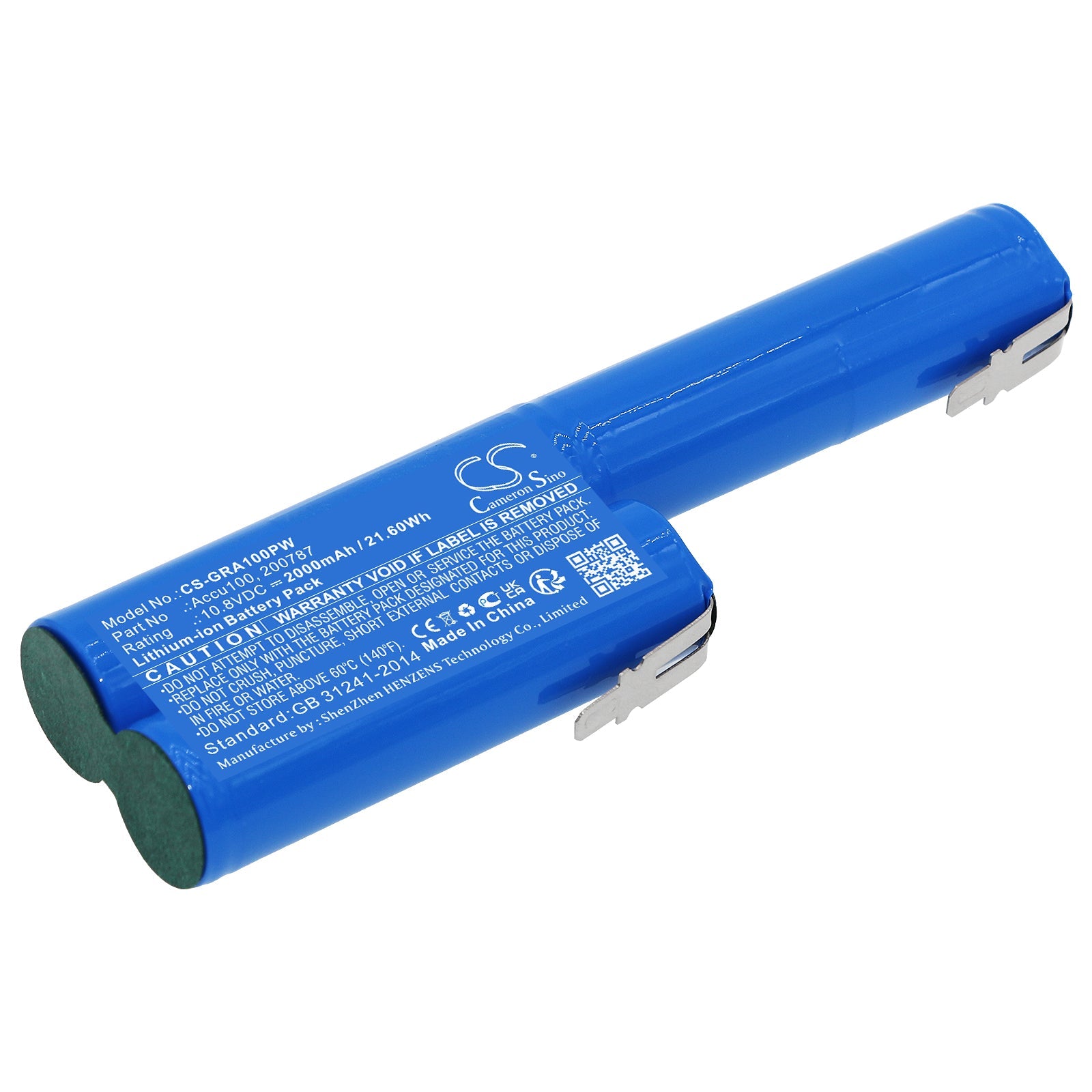Li-ion, Gardening Tools Battery fits Wolf Ags, Bosch Ags, 10.8V, 2000mAh Gardening Tools Cameron Sino Technology Limited