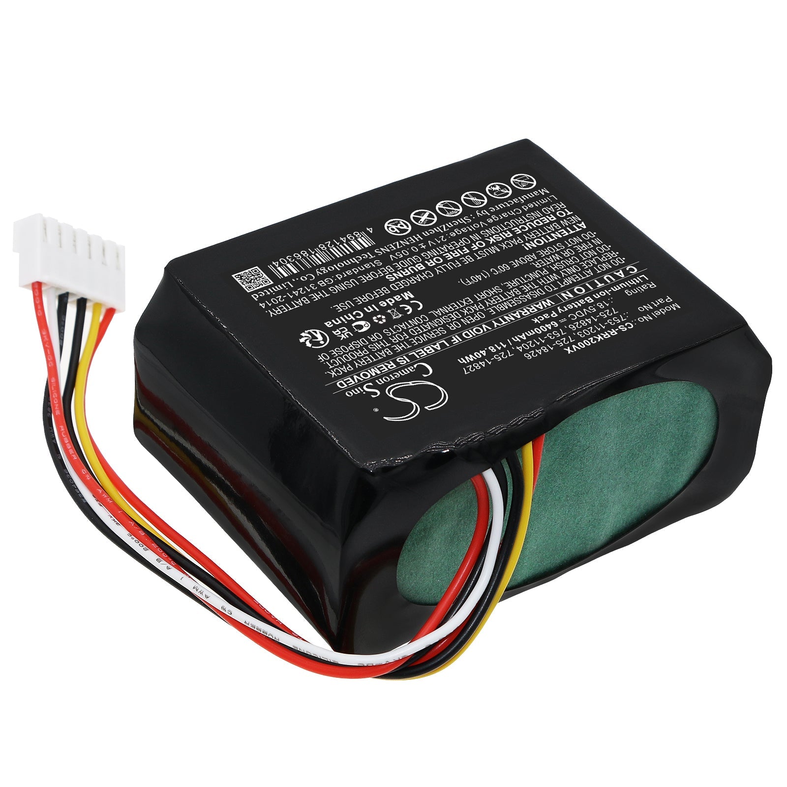 Li-ion, Lawn Mowers Battery fits Cubcadet Xr5 1000, Xr5 1000 2021, 18.5V, 6400mAh Lawn Mowers Cameron Sino Technology Limited