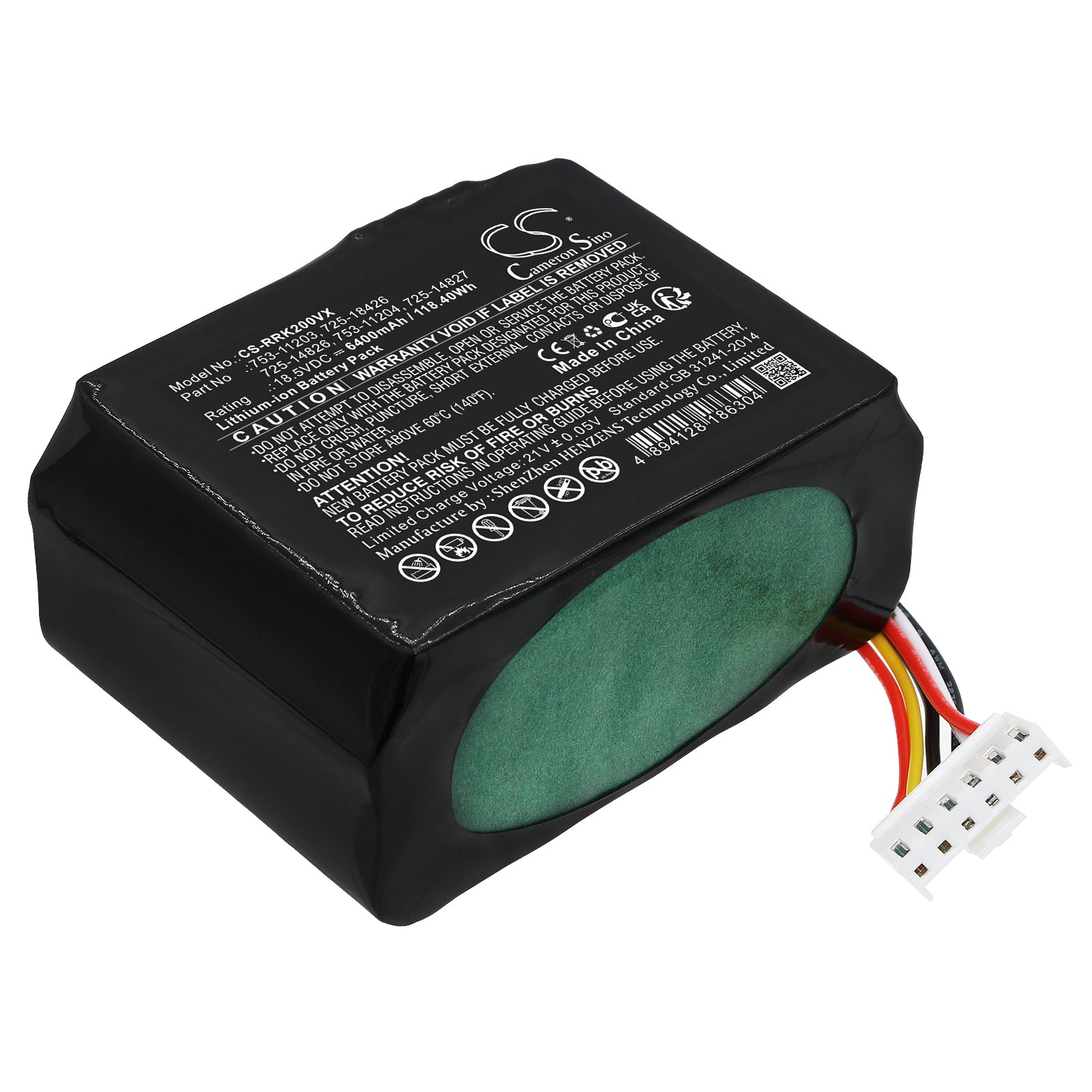 Li-ion, Lawn Mowers Battery fits Cubcadet Xr5 1000, Xr5 1000 2021, 18.5V, 6400mAh Lawn Mowers Cameron Sino Technology Limited