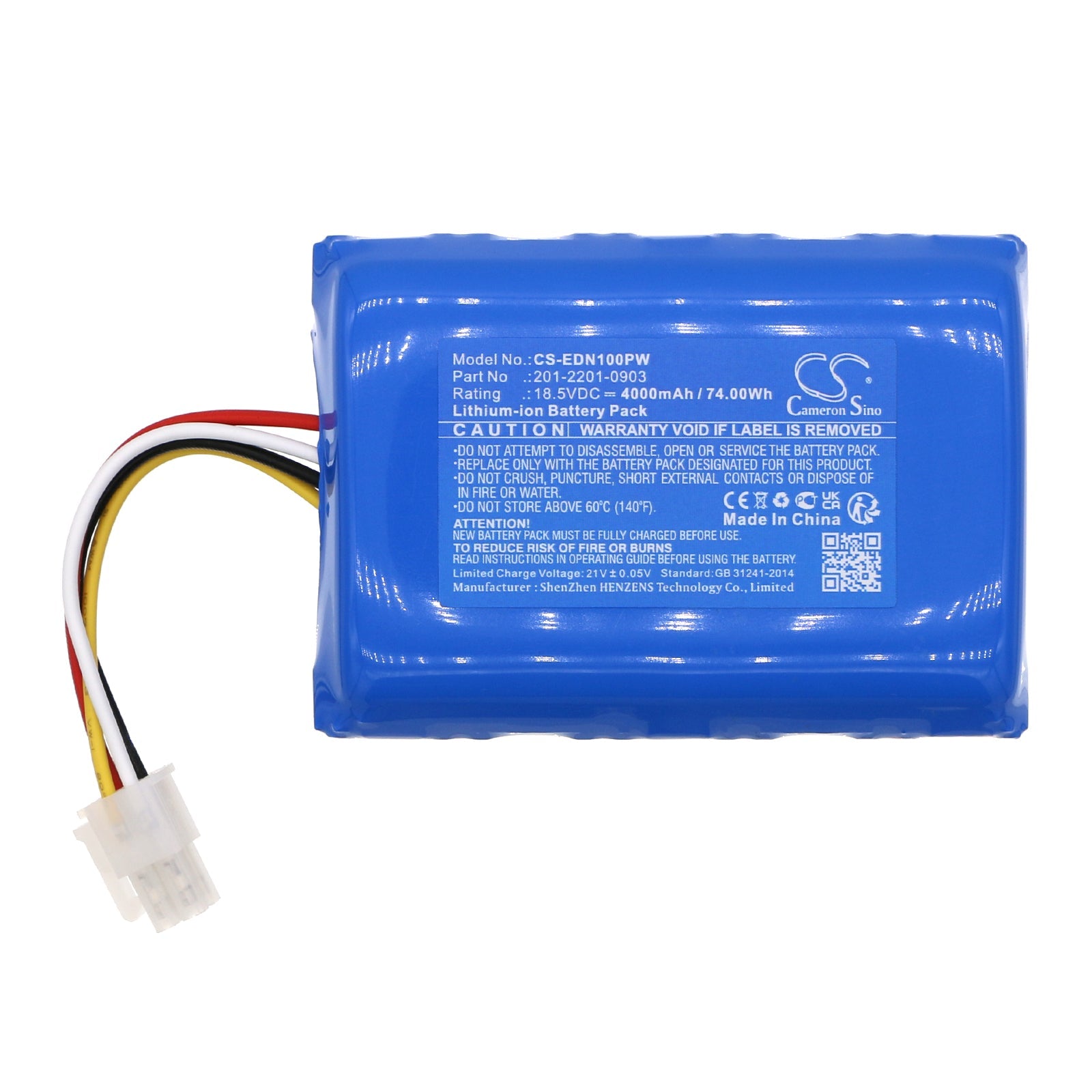 Li-ion, Lawn Mowers Battery fits Ecovacs G1-800, Goat G1, 18.5V, 4000mAh Lawn Mowers Cameron Sino Technology Limited
