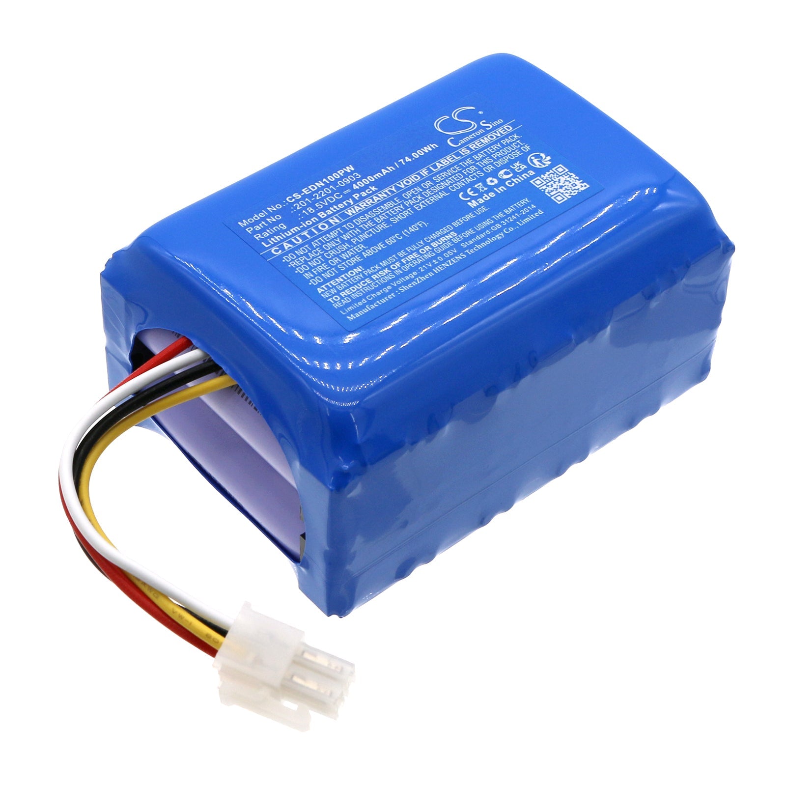 Li-ion, Lawn Mowers Battery fits Ecovacs G1-800, Goat G1, 18.5V, 4000mAh Lawn Mowers Cameron Sino Technology Limited