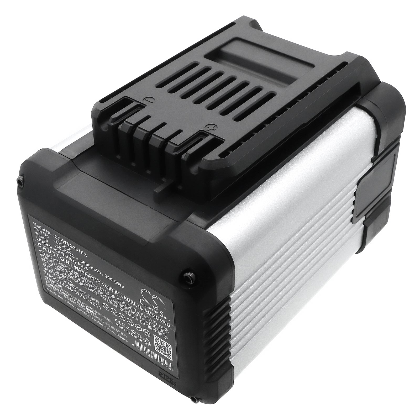 Li-ion, Lawn Mowers Battery fits Enviro , Worx Eg161.9, 60.0V, 5000mAh Lawn Mowers Cameron Sino Technology Limited