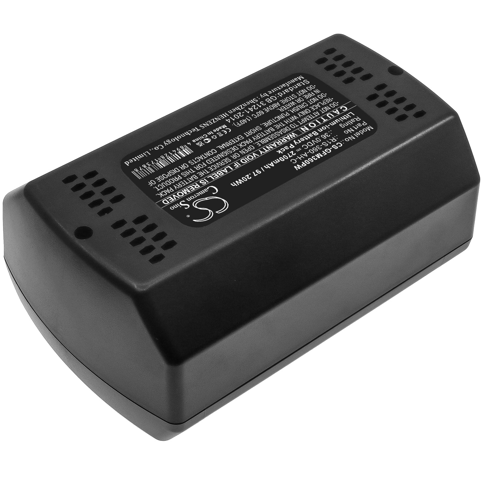 Li-ion, Lawn Mowers Battery fits Garden Feelings Gdlm3640, Iam 36-3730 F, 36.0V, 2700mAh Lawn Mowers Cameron Sino Technology Limited