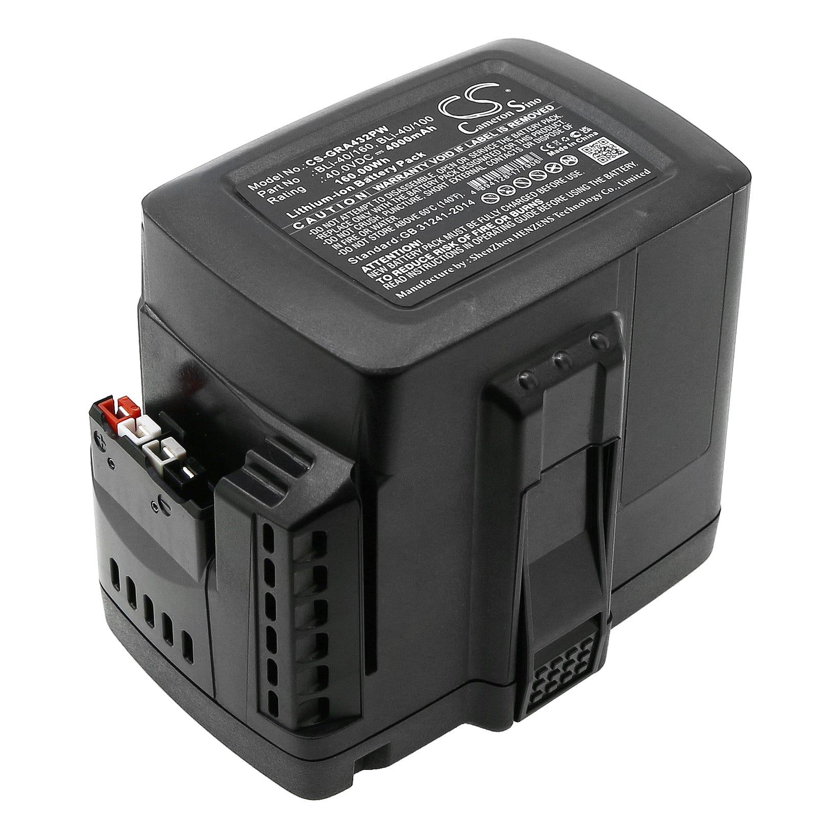 Li-ion, Lawn Mowers Battery fits Gardena 115ihd45, 115il, 40.0V, 4000mAh Lawn Mowers Cameron Sino Technology Limited