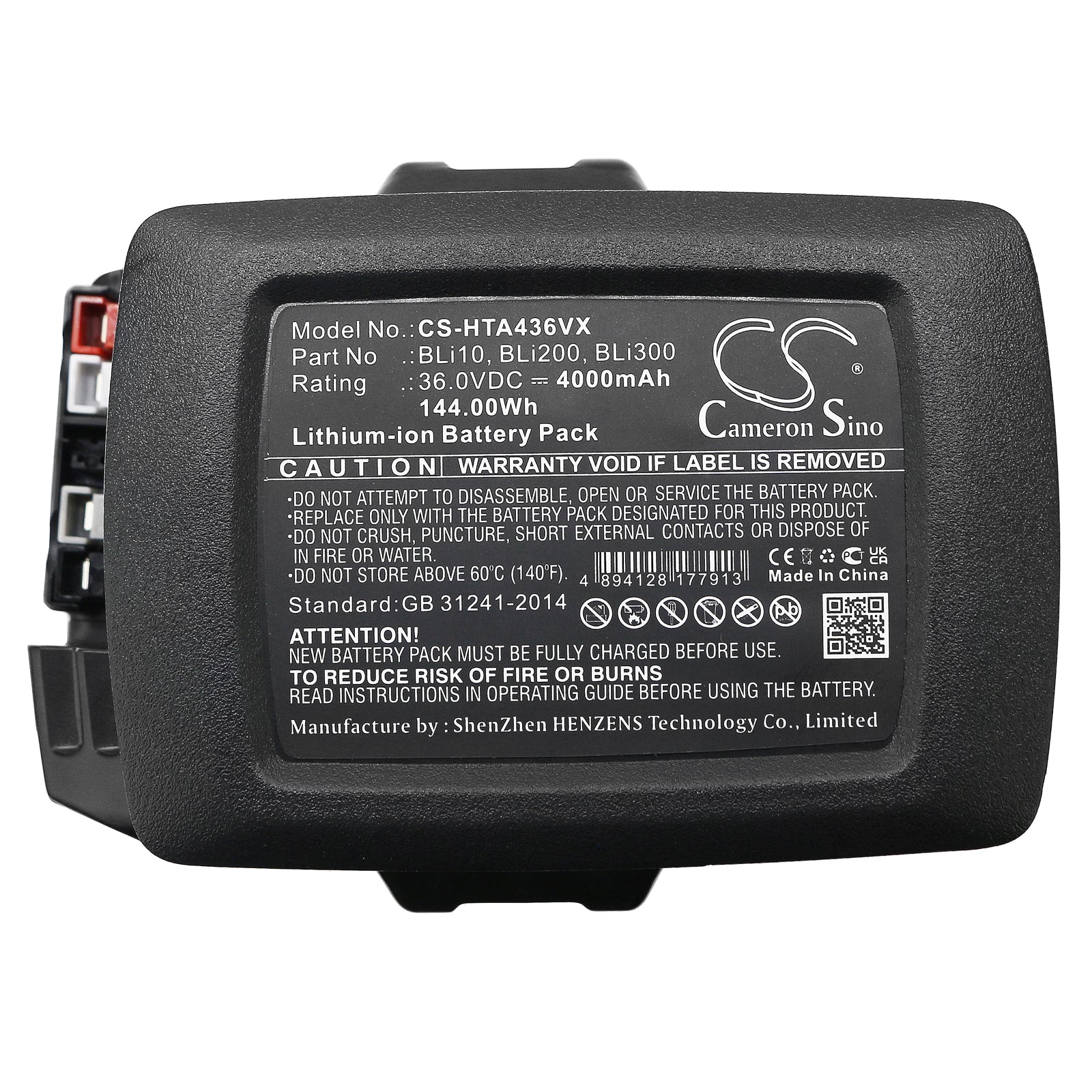Li-ion, Lawn Mowers Battery fits Husqvarna 110il, 115ihd45, 36.0V, 4000mAh Lawn Mowers Cameron Sino Technology Limited
