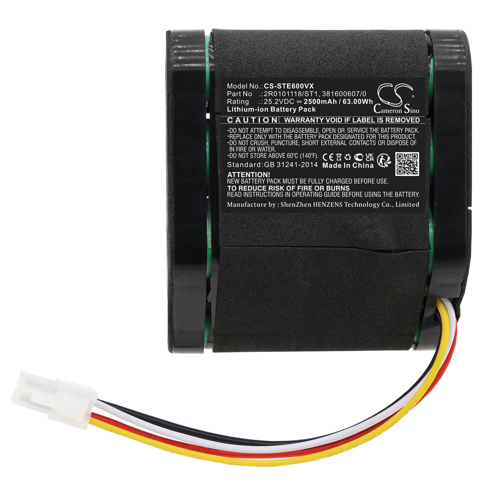 Li-ion, Lawn Mowers Battery fits Stiga 600m2, G600, 25.2V, 2500mAh Lawn Mowers Cameron Sino Technology Limited