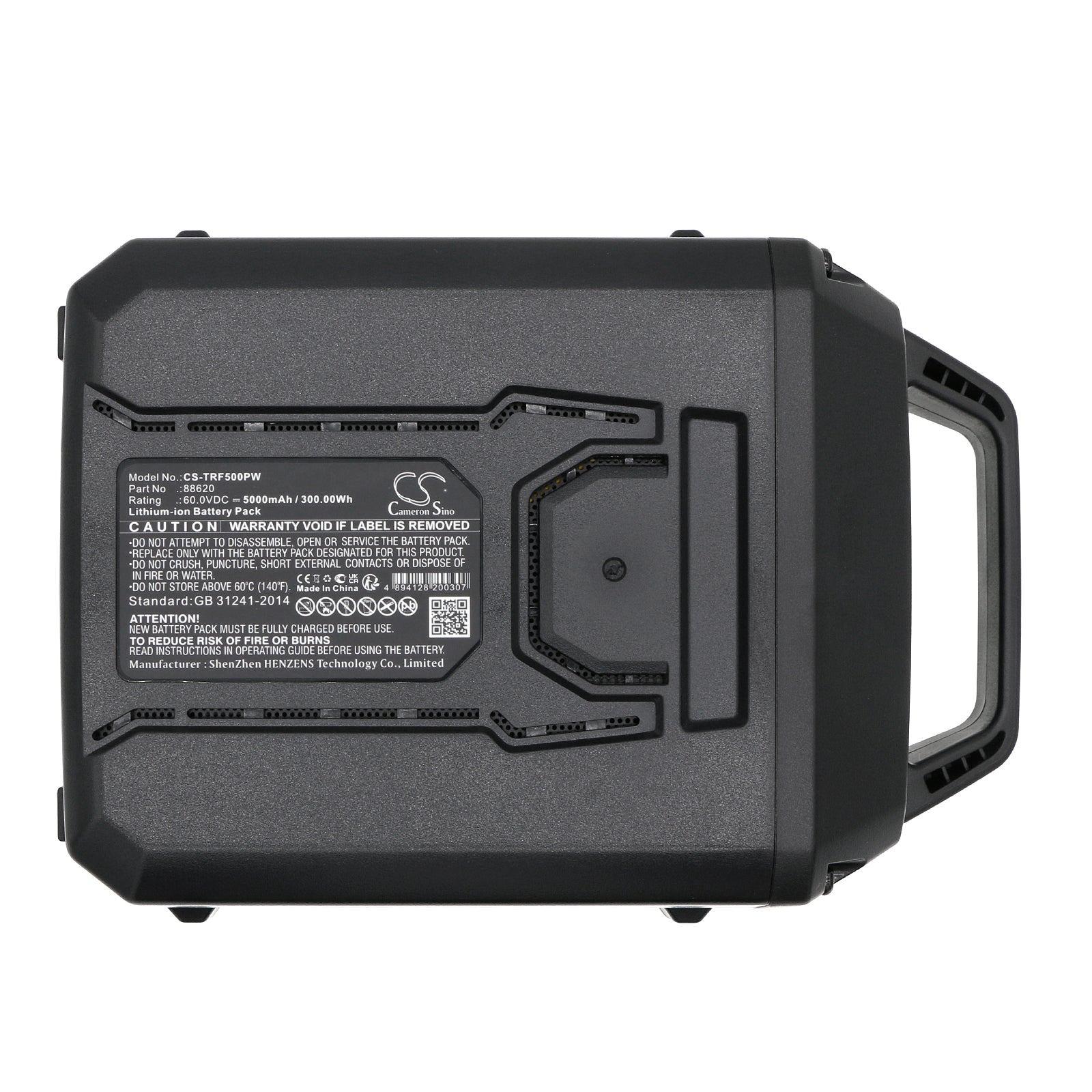 Li-ion, Lawn Mowers Battery fits Toro 120 Mph Brushless Leaf Blower, 16 In. (40.6 Cm) Brushless Cha, 60.0V, 5000mAh Lawn Mowers Cameron Sino Technology Limited