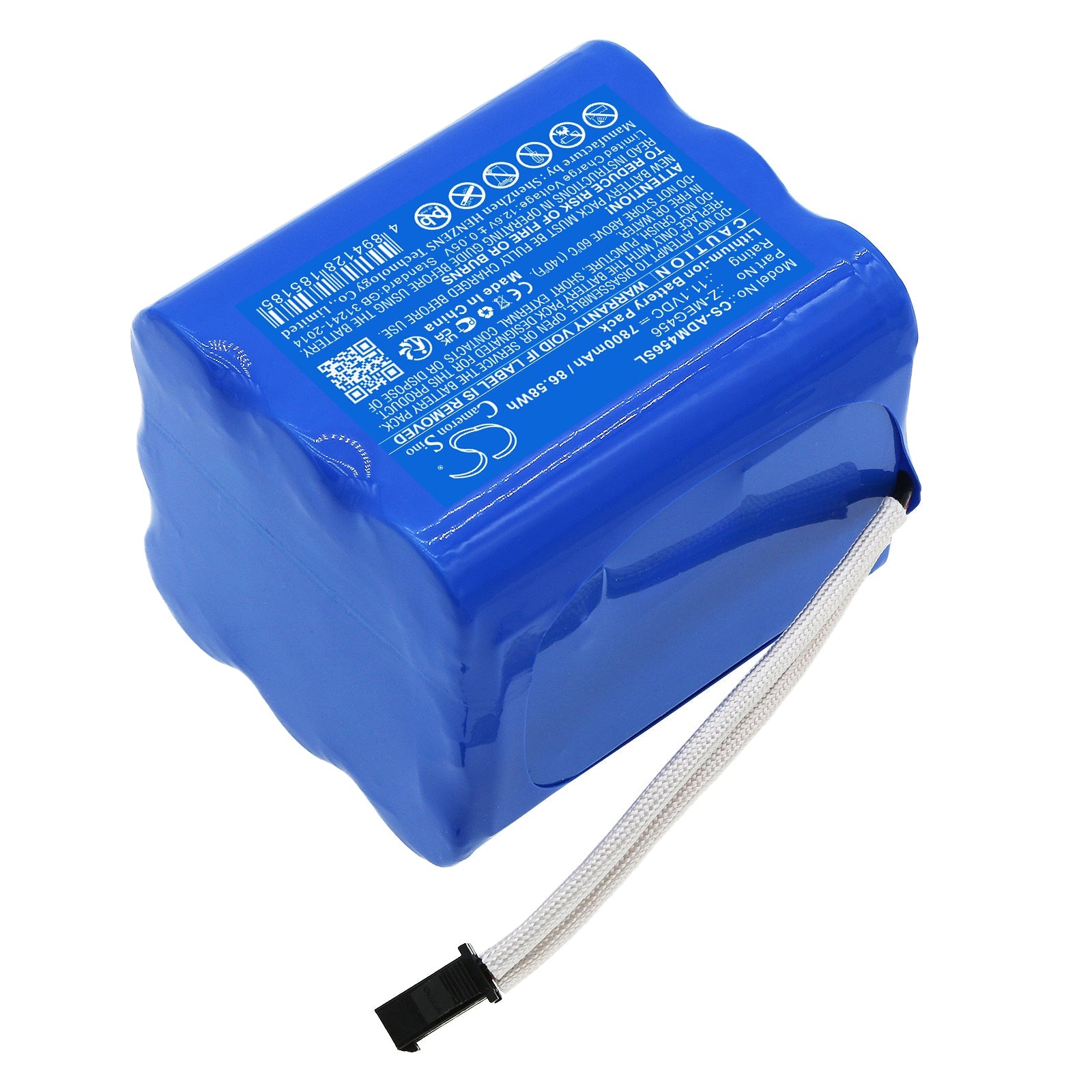Li-ion, Lighting & Studio Battery fits American Dj Mega Qplus Go, 11.1V, 7800mAh Lighting & Studio Cameron Sino Technology Limited
