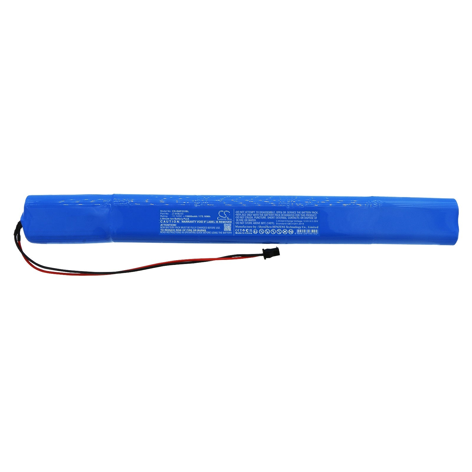 Li-ion, Lighting & Studio Battery fits American Dj Wifly Bar Rgba, 11.1V, 15600mAh Lighting & Studio Cameron Sino Technology Limited