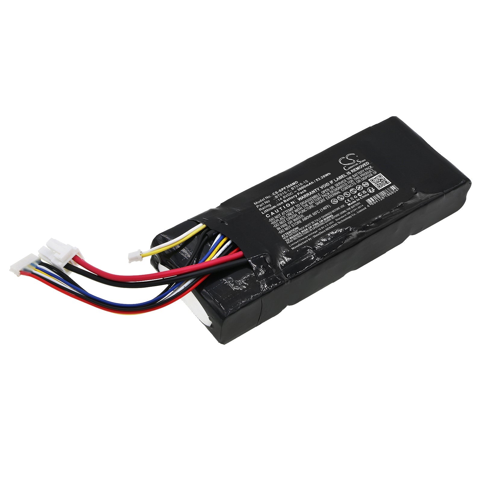 Li-ion, Medical Battery fits Caire Inc Airsep Freestyle 3, Airsep Freestyle Portable Oxyg, 14.8V, 3600mAh Medical Cameron Sino Technology Limited