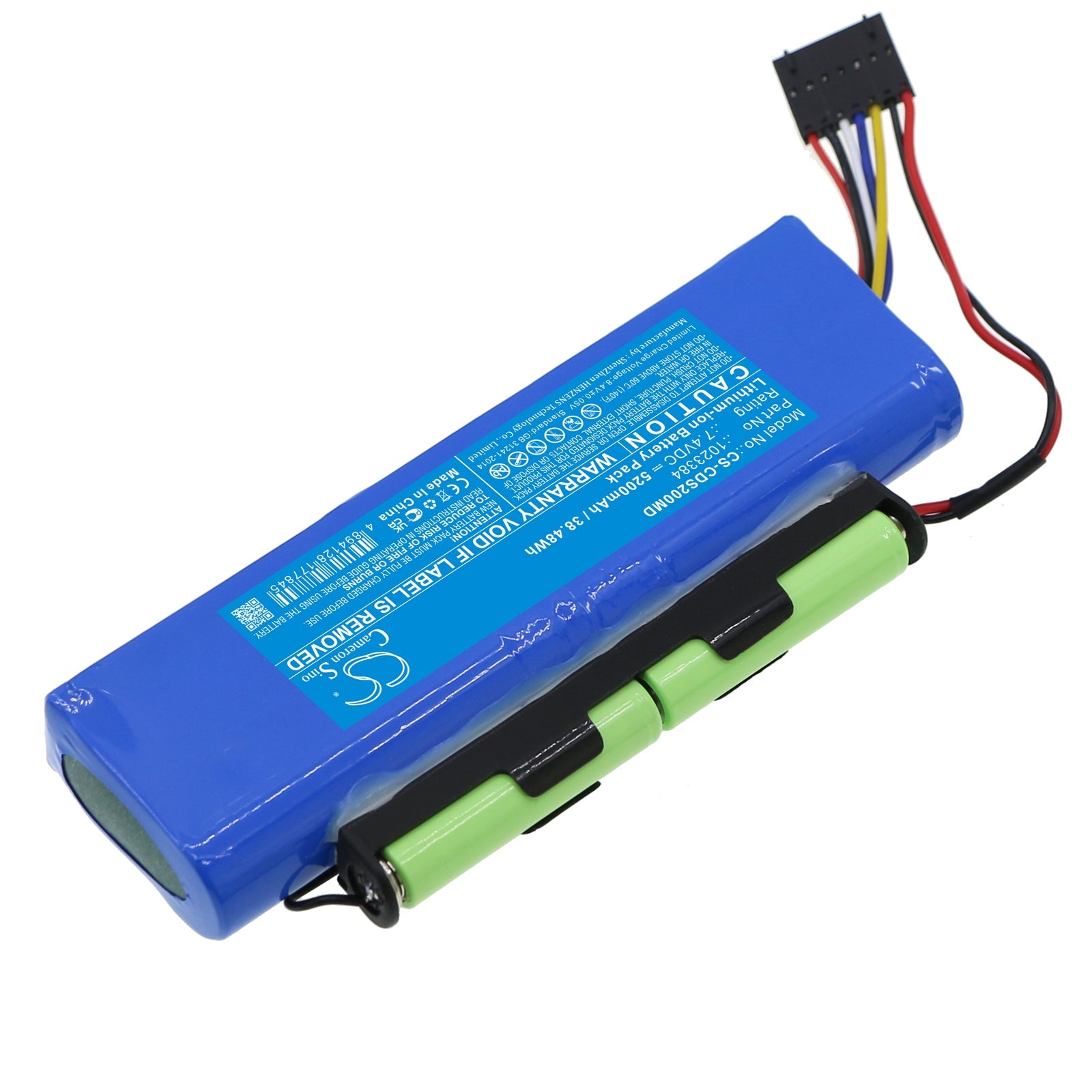Li-ion, Medical Battery fits Circadiance Smartmonitor 2ps, Smartmonitor 2psl, 7.4V, 5200mAh Medical Cameron Sino Technology Limited