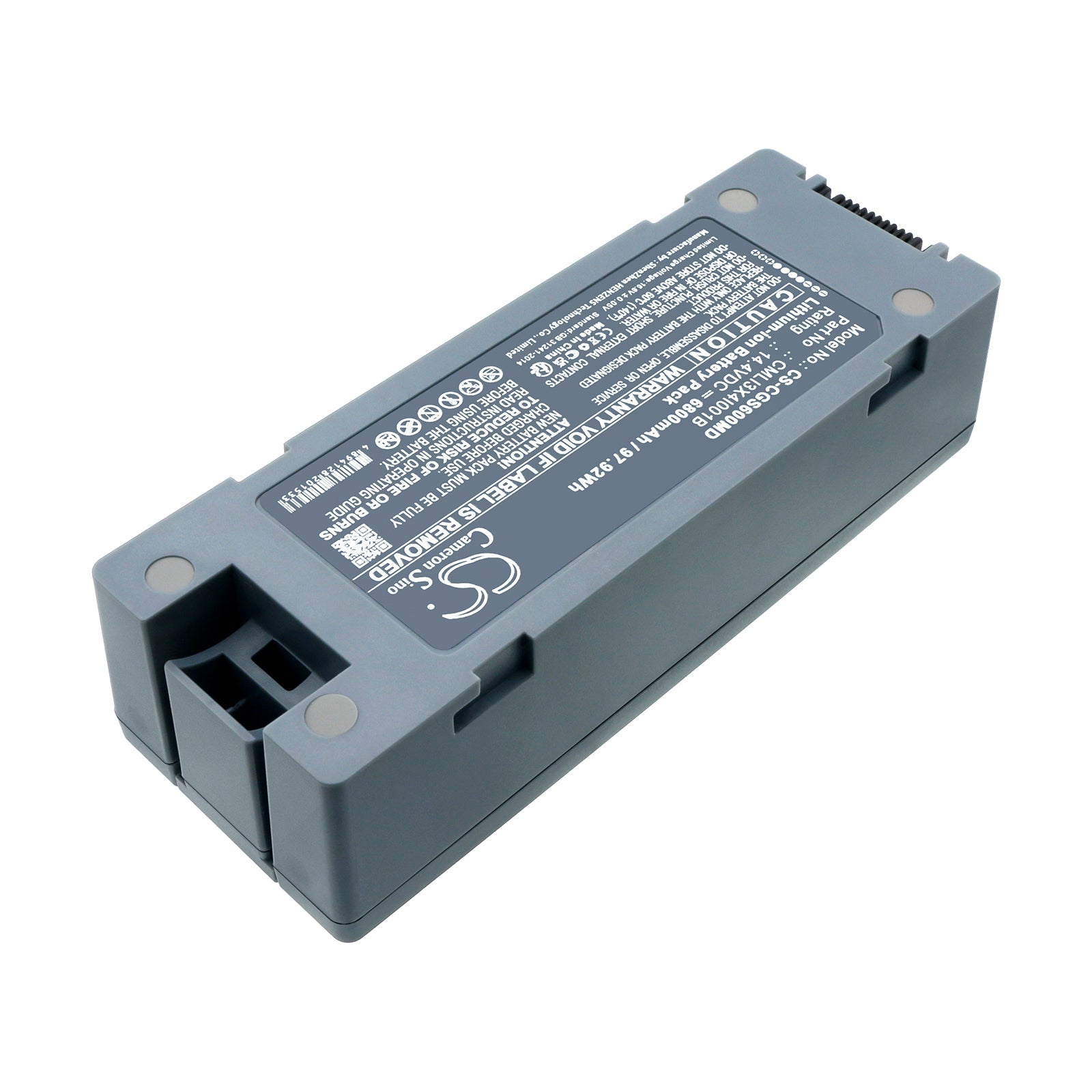 Li-ion, Medical Battery fits Comen S6, S6 Deﬁbrillator, 14.4V, 6800mAh Medical Cameron Sino Technology Limited