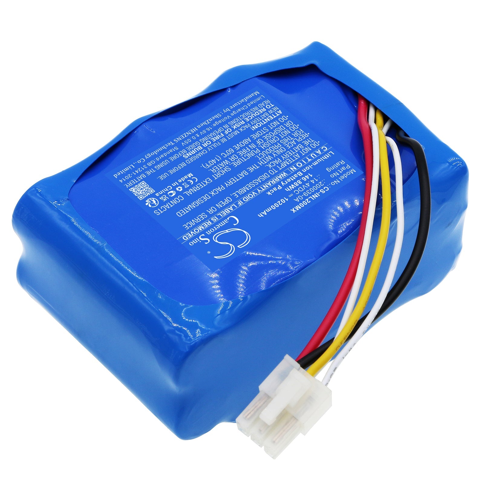 Li-ion, Medical Battery fits Inova Labs Oxygen Machine, 14.4V, 10200mAh Medical Cameron Sino Technology Limited
