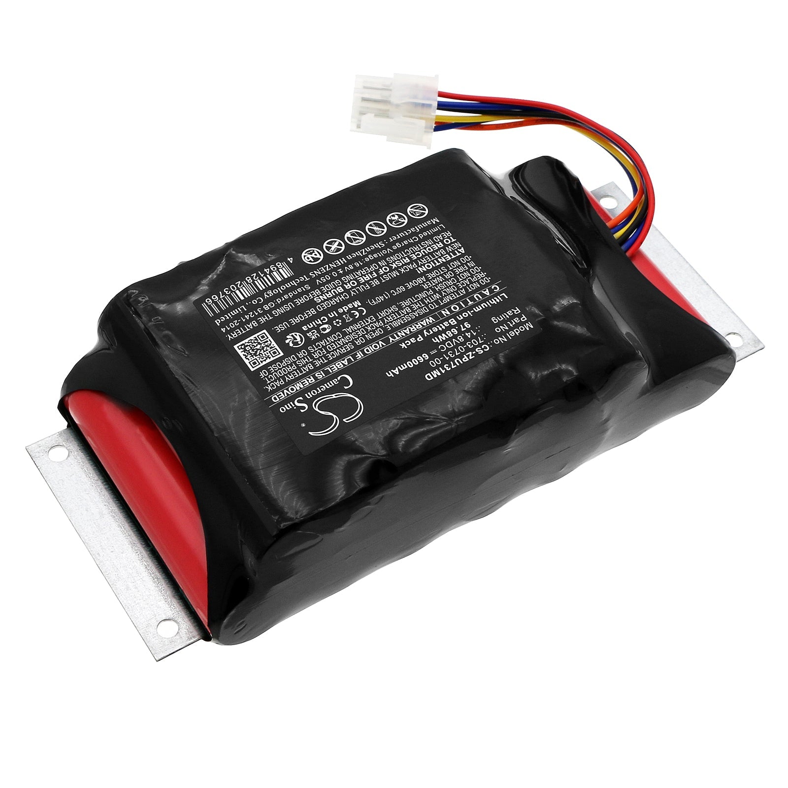 Li-ion, Medical Battery fits Zoll Eagle Ii, Emv+ 731, 14.8V, 6600mAh Medical Cameron Sino Technology Limited