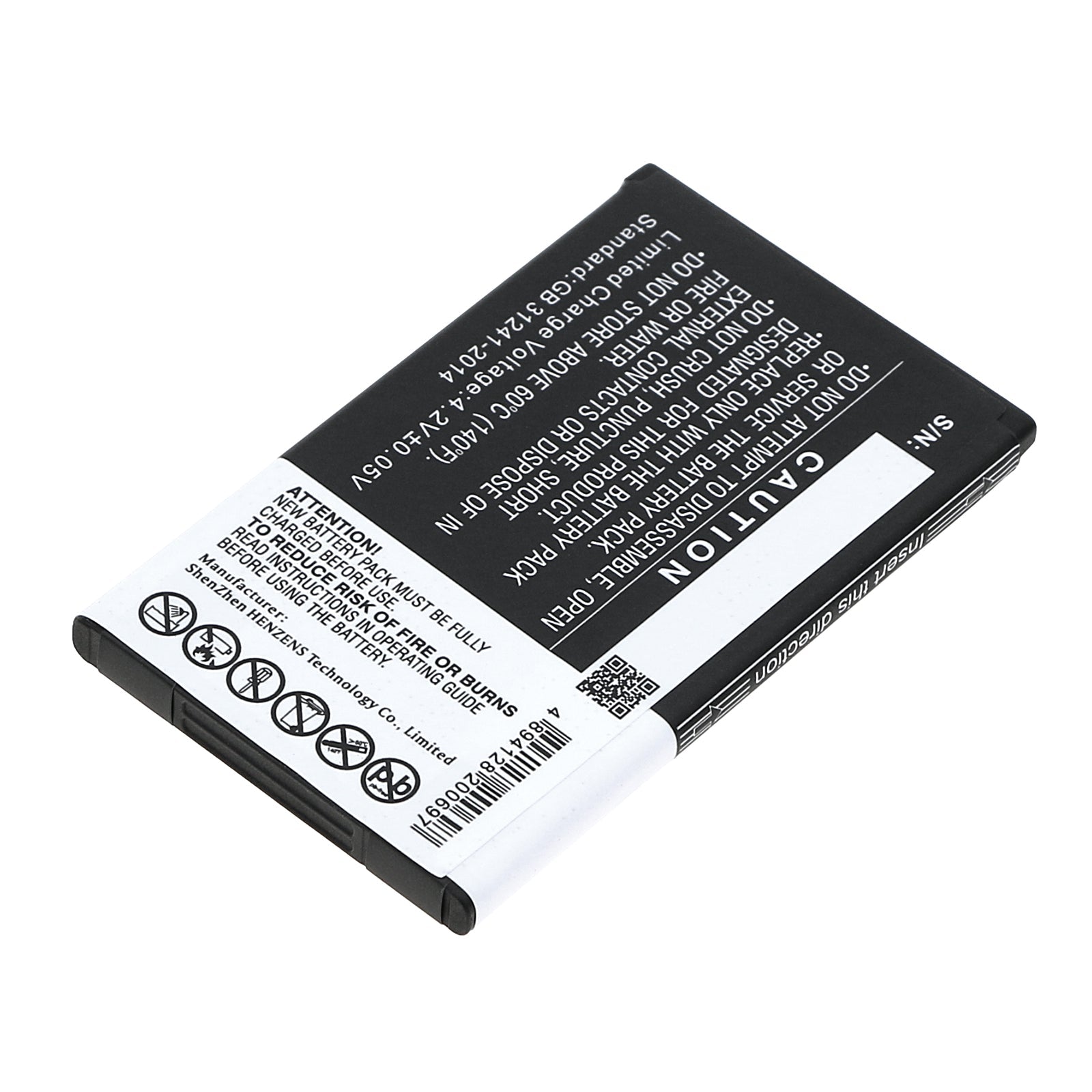 Li-ion, Mobile, SmartPhone Battery fits Doro Primo 368, 3.7V, 1000mAh Mobile, SmartPhone Cameron Sino Technology Limited