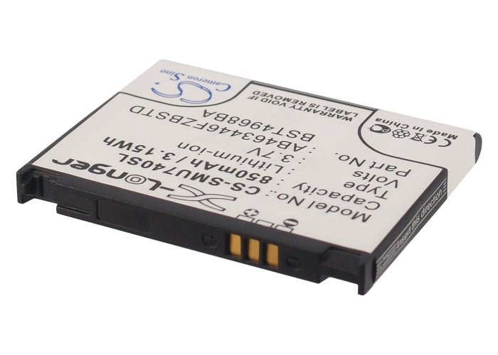 Li - ion, Mobile, SmartPhone Battery fits Samsung Sch - u740, Sch - u740 Alias, 3.7V, 850mAh - Batterybuyer.ca