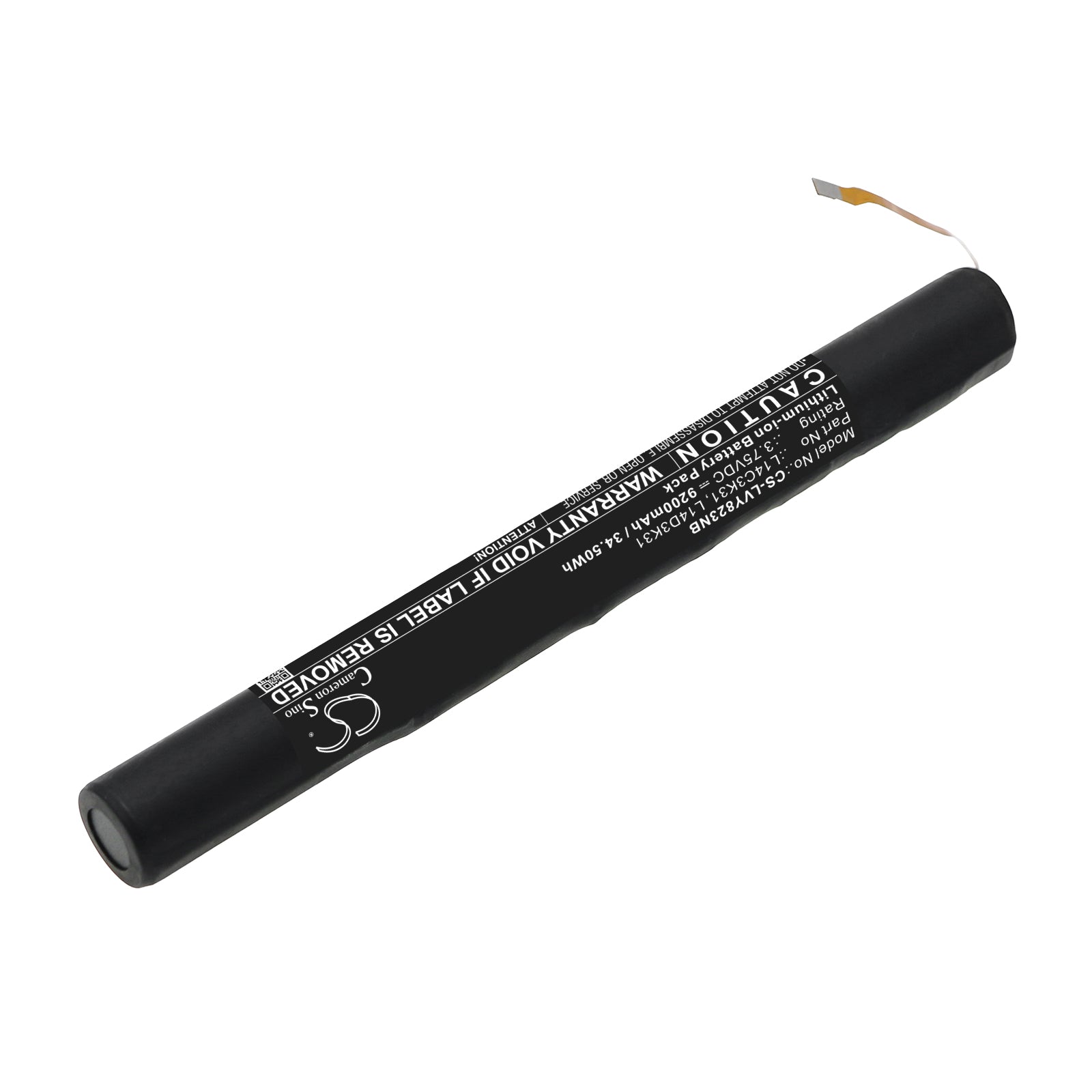 Li-ion, Notebook, Laptop Battery fits Lenovo Yoga Tablet 2 1050f, Yoga Tablet 2 1051f, 3.75V, 9200mAh Notebook, Laptop Cameron Sino Technology Limited