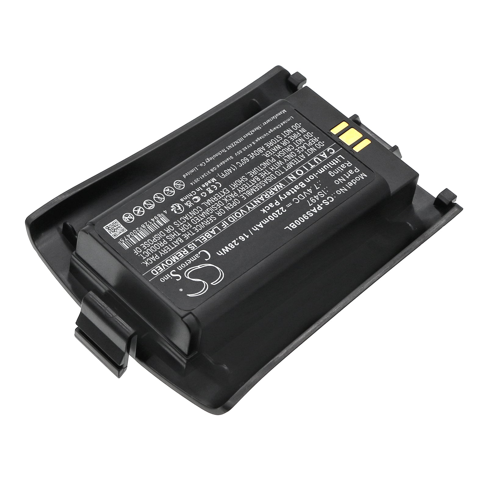 Li-ion, Payment Terminal Battery fits Pax S90, 7.4V, 2200mAh Payment Terminal Cameron Sino Technology Limited