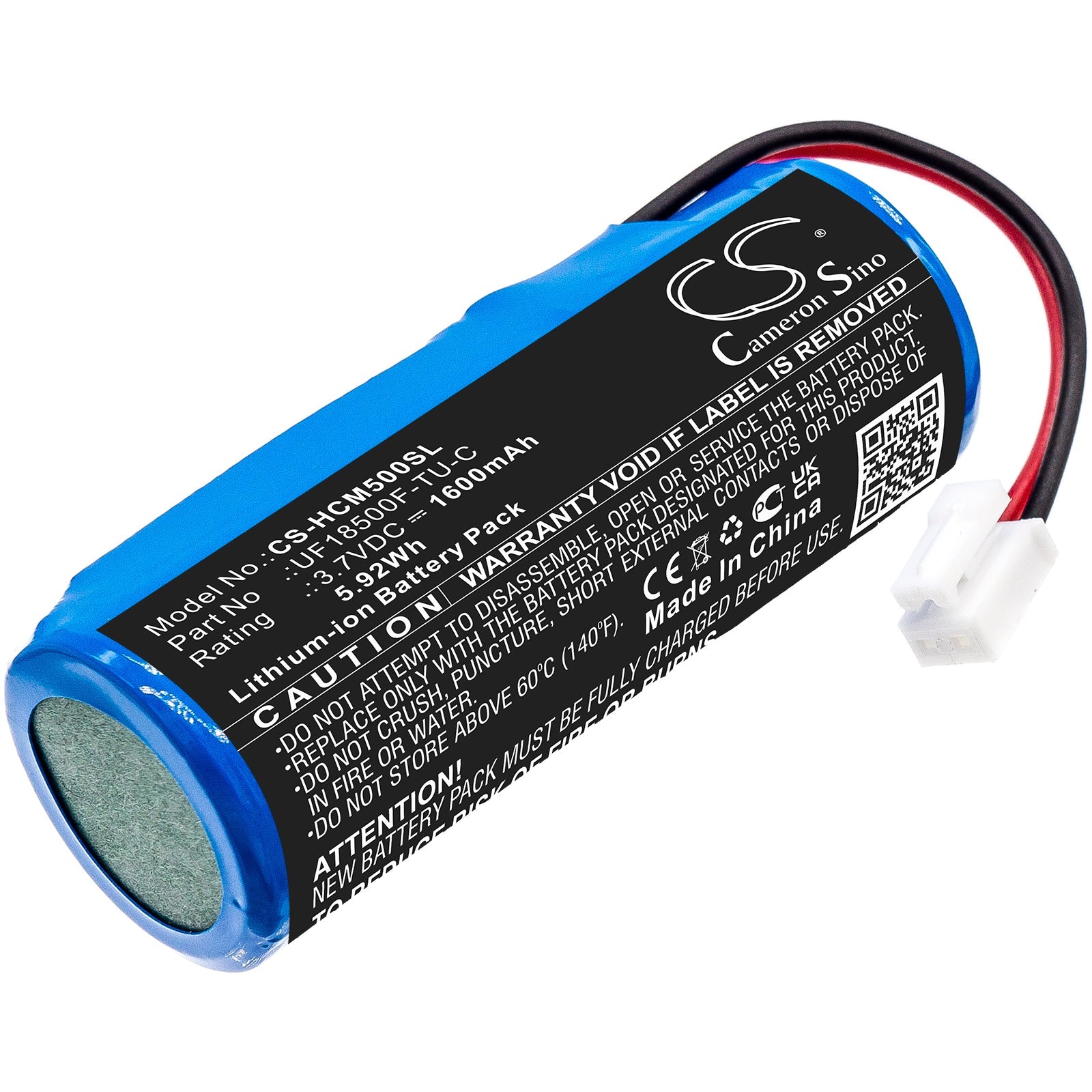 Li-ion, Personal Care Battery fits Hitachi Cm-n3000, Cm-n4000, 3.7V, 1600mAh Personal Care Cameron Sino Technology Limited