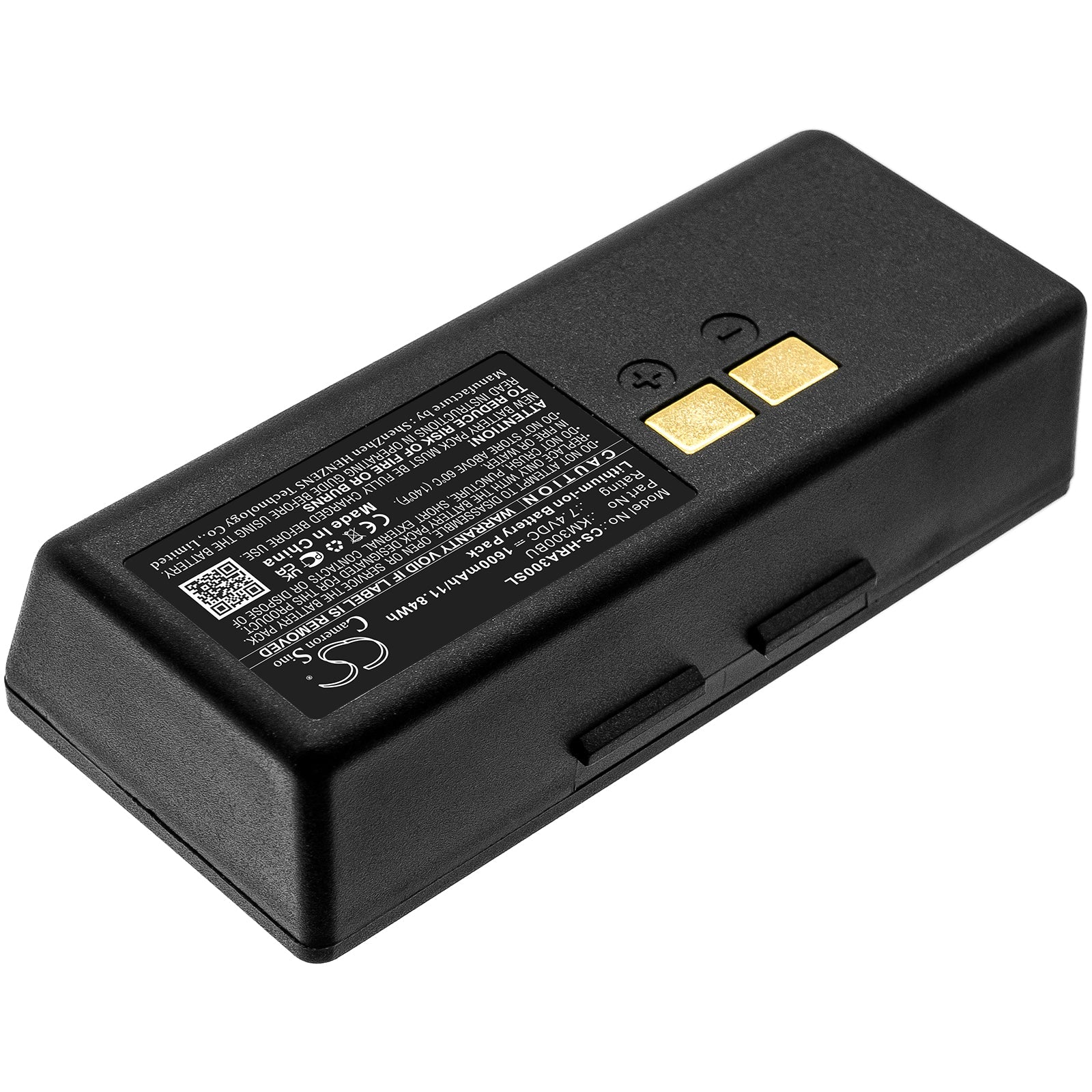 Li-ion, Portable Printer Battery fits Hprt A300, A318, 7.4V, 1600mAh Portable Printer Cameron Sino Technology Limited