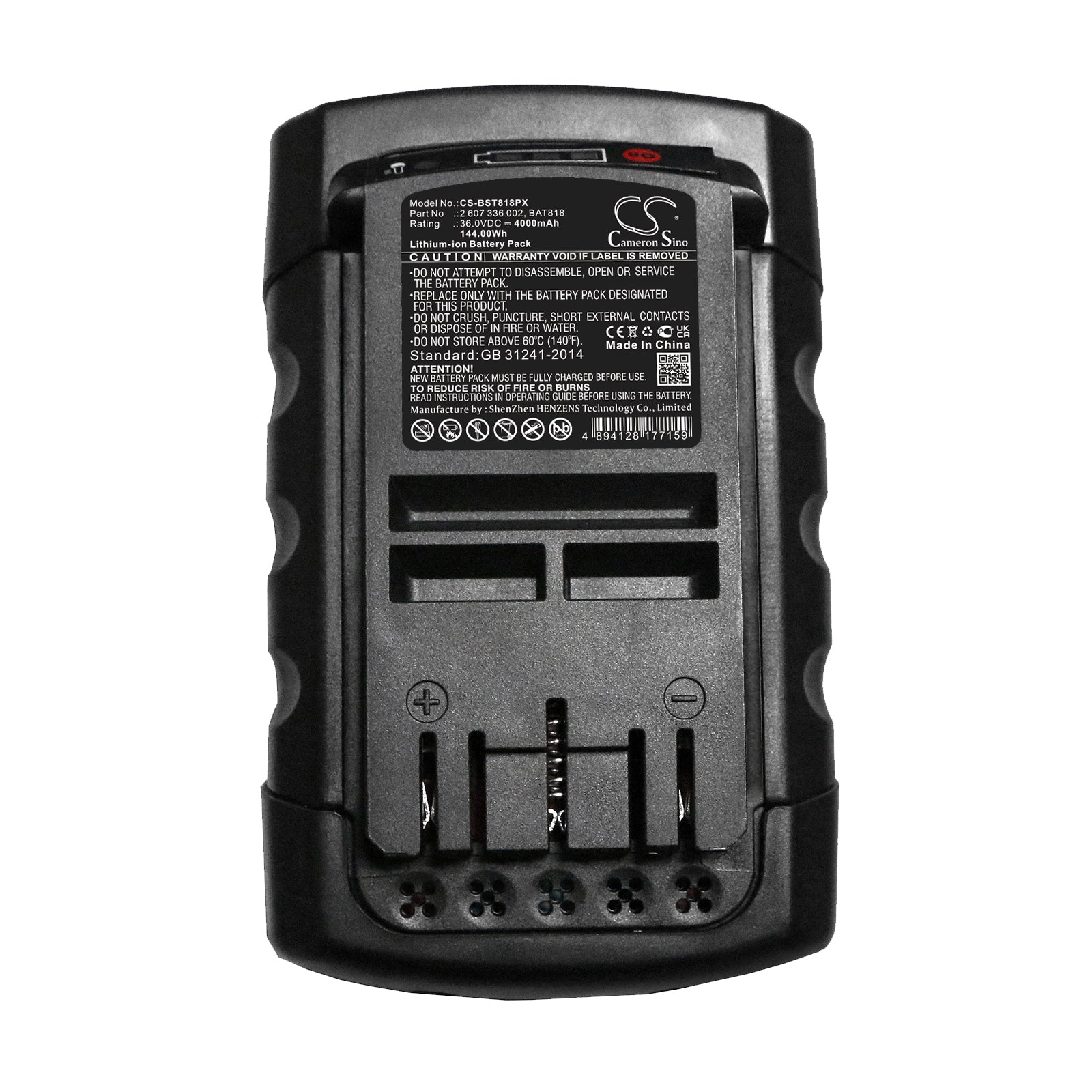 Li-ion, Power Tools Battery fits Bosch 11536c, 11536c-1, 36.0V, 4000mAh Power Tools Cameron Sino Technology Limited