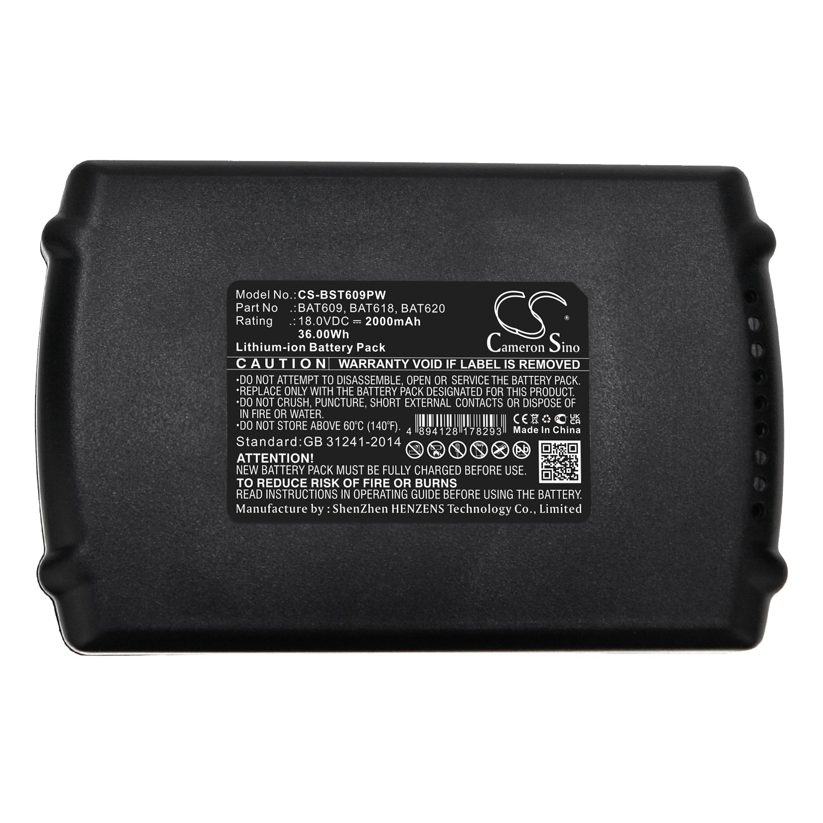 Li-ion, Power Tools Battery fits Bosch 17618, 17618-01, 18.0V, 2000mAh Power Tools Cameron Sino Technology Limited