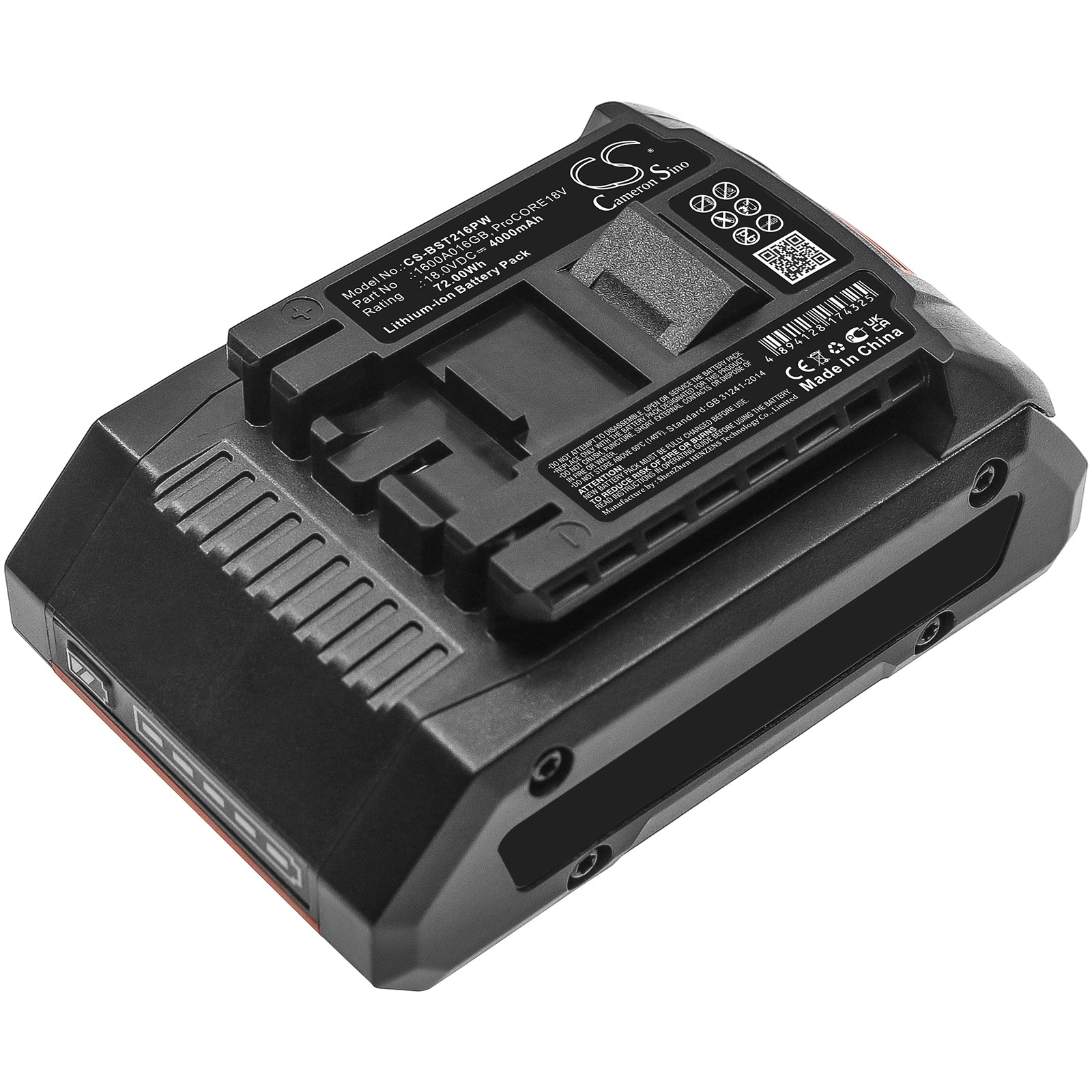 Li-ion, Power Tools Battery fits Bosch Gbh 18v-34 Cf, Gbh 18v-36 C, 18.0V, 4000mAh Power Tools Cameron Sino Technology Limited