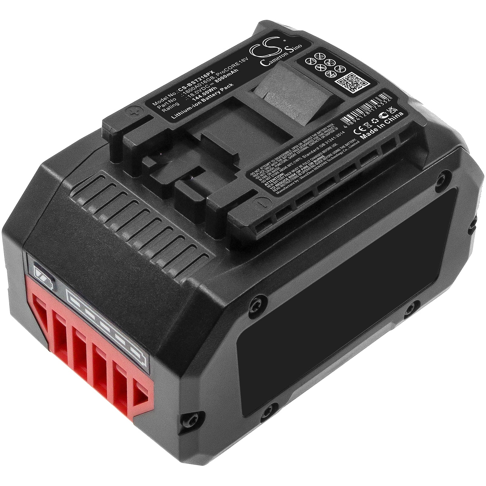 Li-ion, Power Tools Battery fits Bosch Gbh 18v-34 Cf, Gbh 18v-36 C, 18.0V, 8000mAh Power Tools Cameron Sino Technology Limited