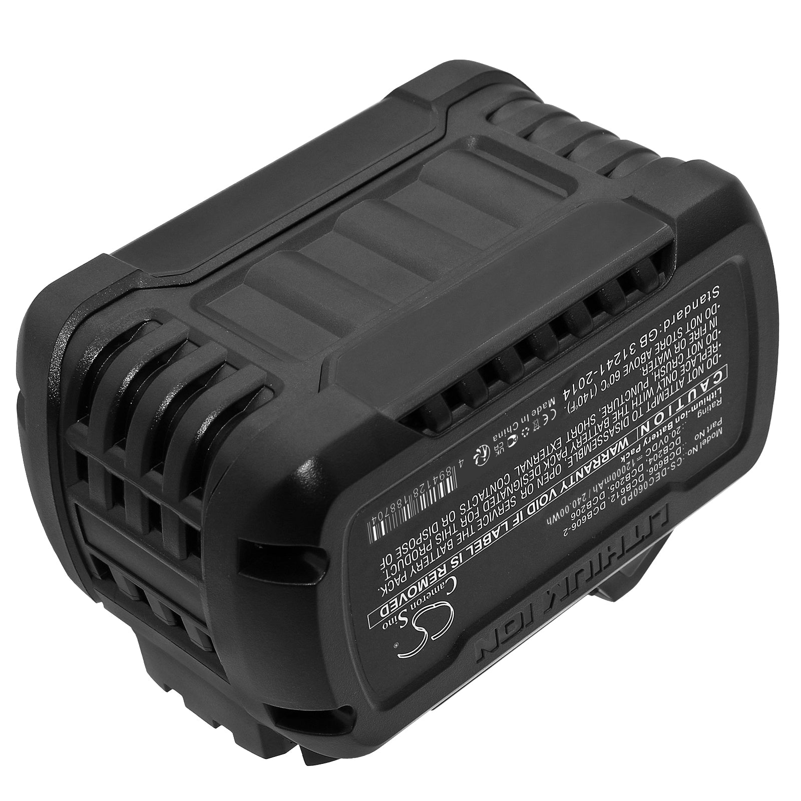 Li-ion, Power Tools Battery fits Dewalt 120v Max, 12v Max Li-ion, 20.0V, 12000mAh Power Tools Cameron Sino Technology Limited