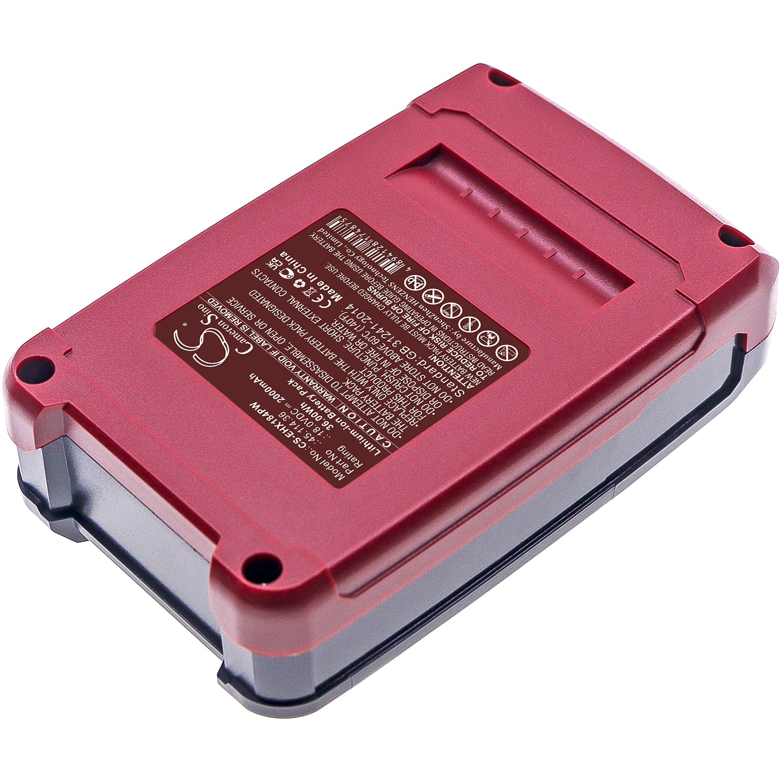 Li-ion, Power Tools Battery fits Einhell 4118907, Agillo 18/200, 18.0V, 2000mAh Power Tools Cameron Sino Technology Limited