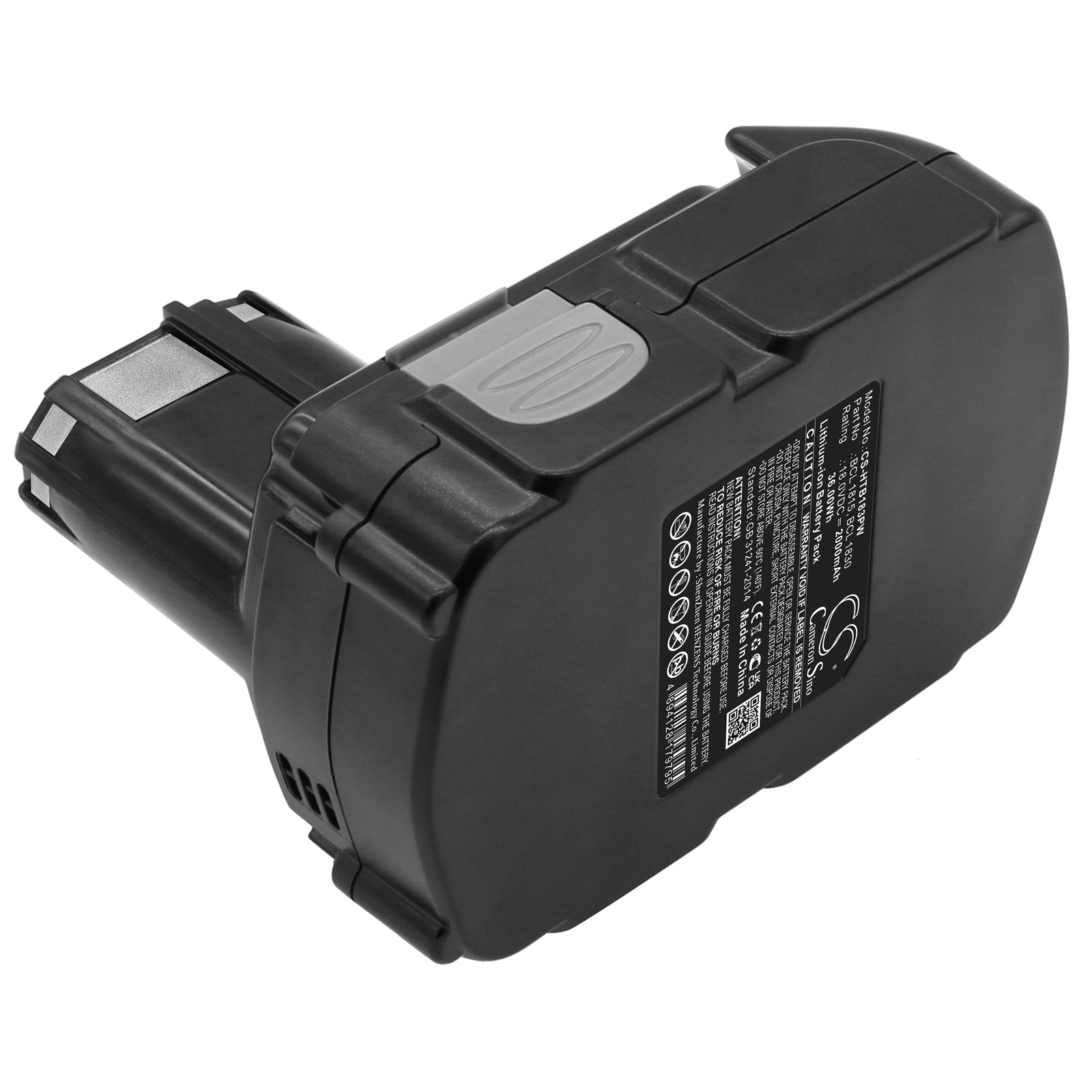 Li-ion, Power Tools Battery fits Hitachi C 18dl, C 18dlx, 18.0V, 2000mAh Power Tools Cameron Sino Technology Limited
