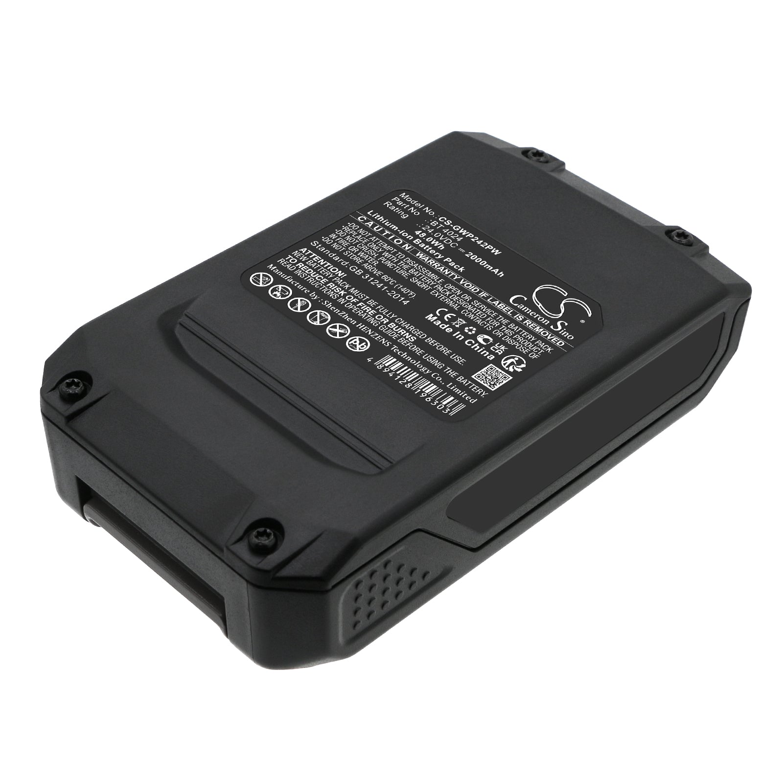 Li-ion, Power Tools Battery fits Powerworks 2cm P24lm32, P24ab, 24.0V, 2000mAh Power Tools Cameron Sino Technology Limited