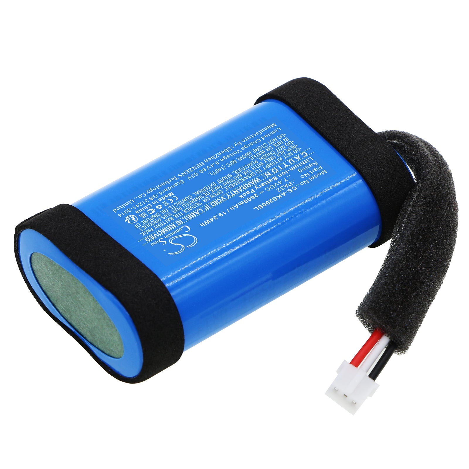 Li-ion, Speaker Battery fits Anker A3161, A3165, 7.4V, 2600mAh Speaker Cameron Sino Technology Limited