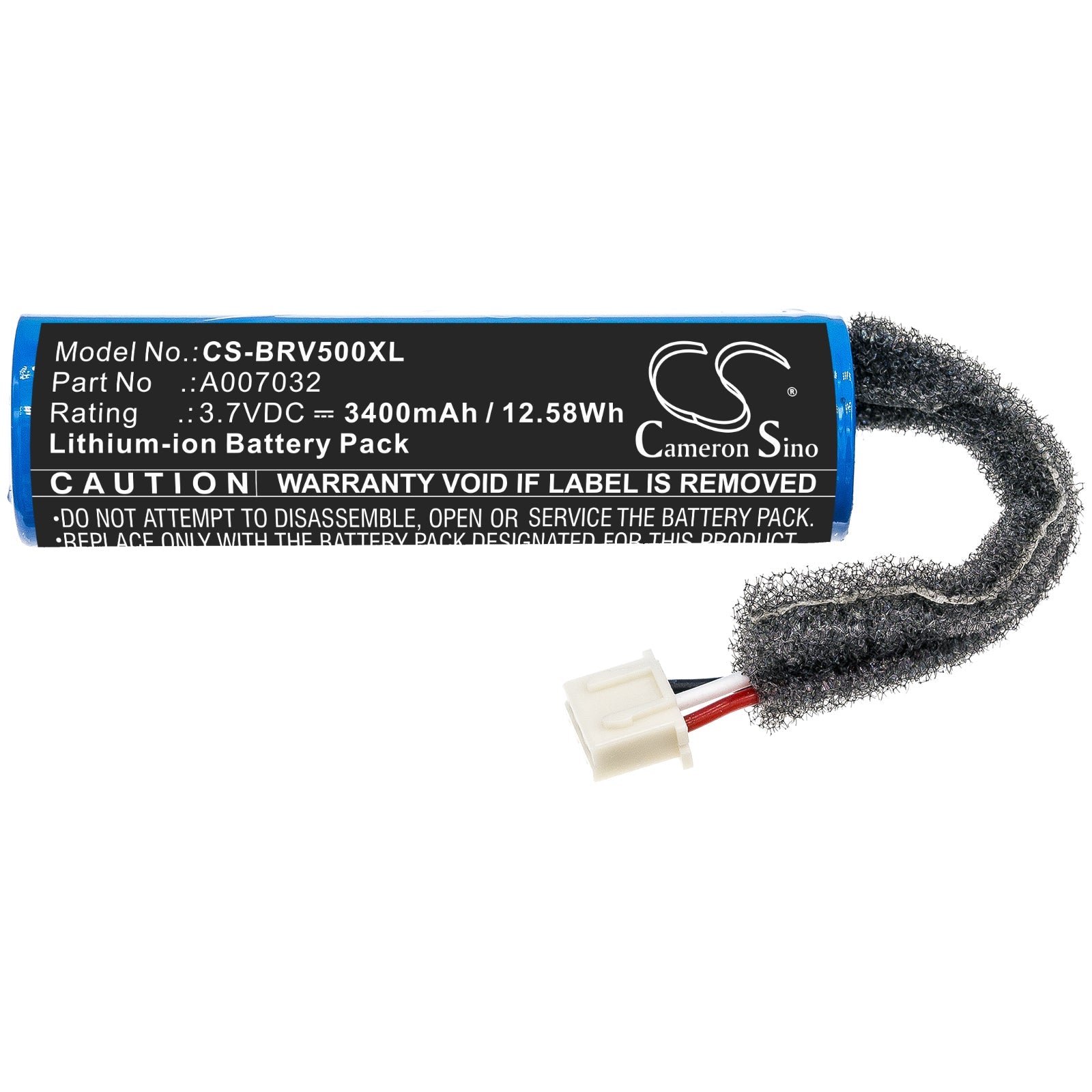 Li-ion Speaker Battery fits Braven, Bpro5cb, Brv-pro 3.7V, 3400mAh Speaker Cameron Sino Technology Limited