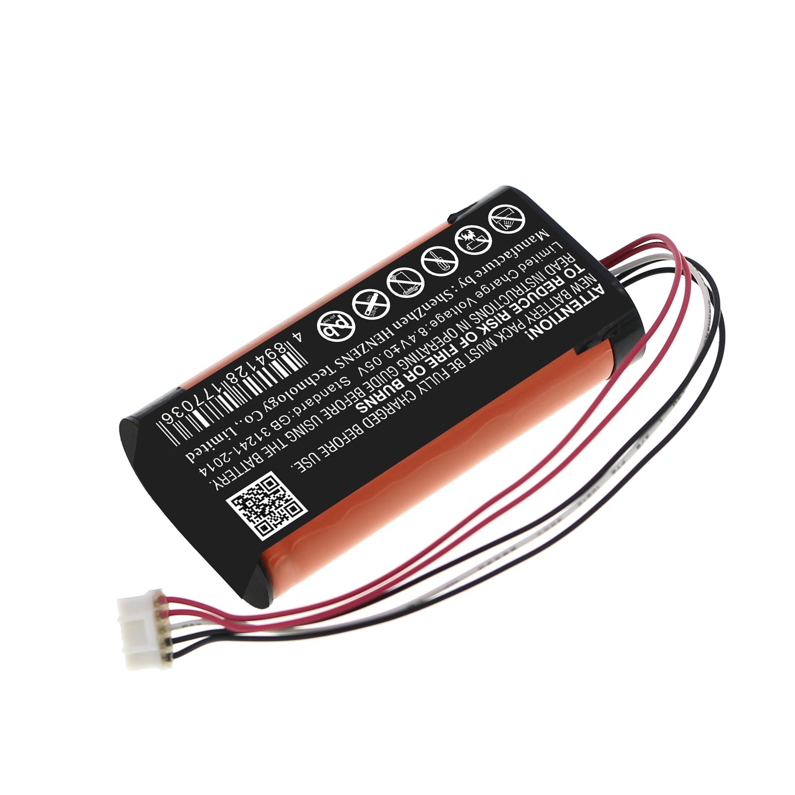 Li-ion, Speaker Battery fits Dell Wireless 360 Speaker, 7.4V, 2460mAh Speaker Cameron Sino Technology Limited