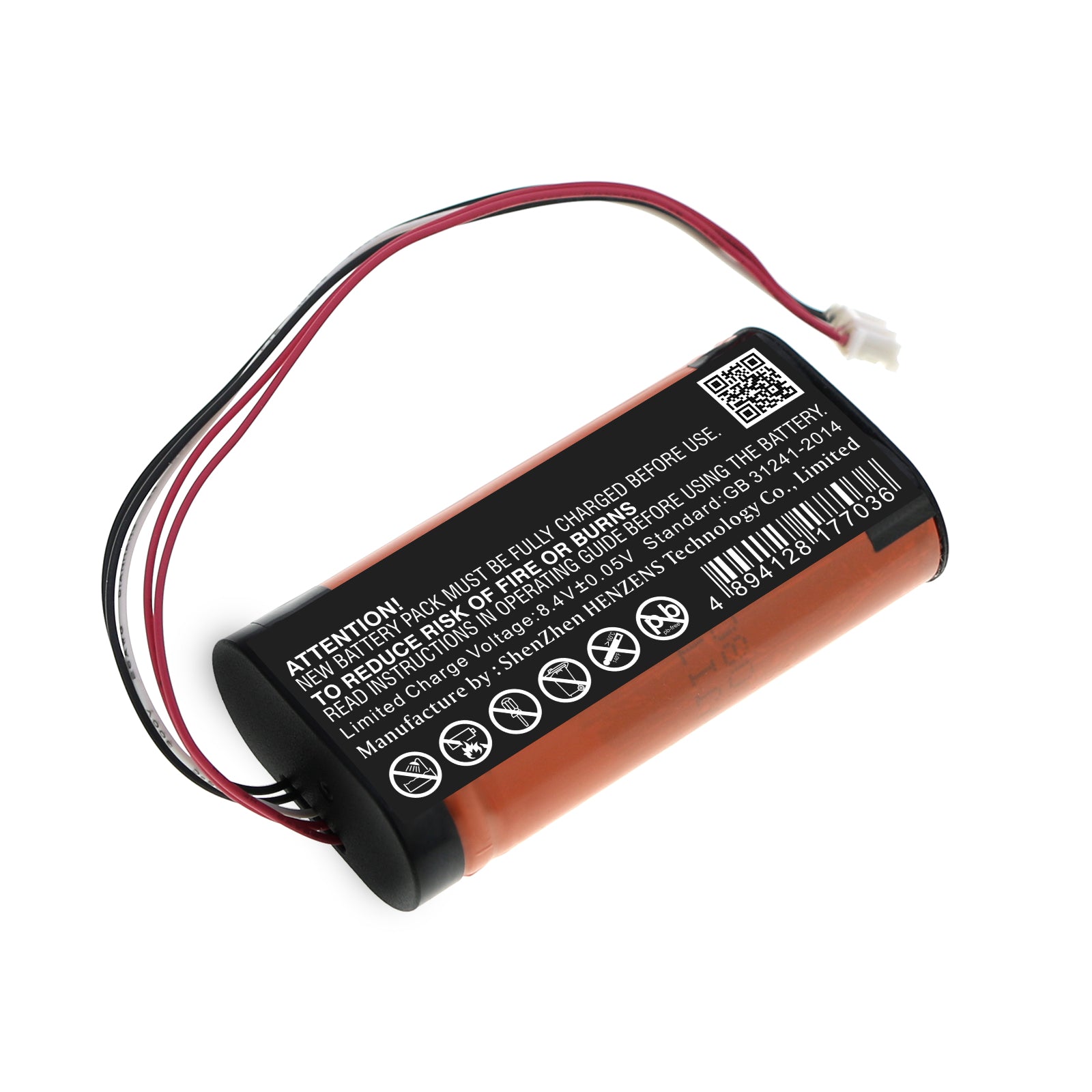 Li-ion, Speaker Battery fits Dell Wireless 360 Speaker, 7.4V, 2460mAh Speaker Cameron Sino Technology Limited