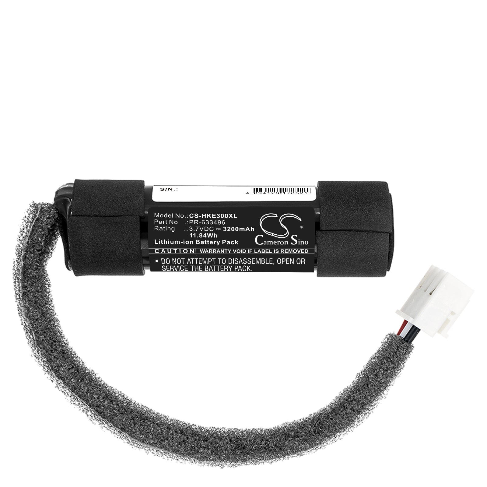 Li-ion, Speaker Battery fits Harman/kardon Onyx Studio 3, 3.7V, 3200mAh Speaker Cameron Sino Technology Limited